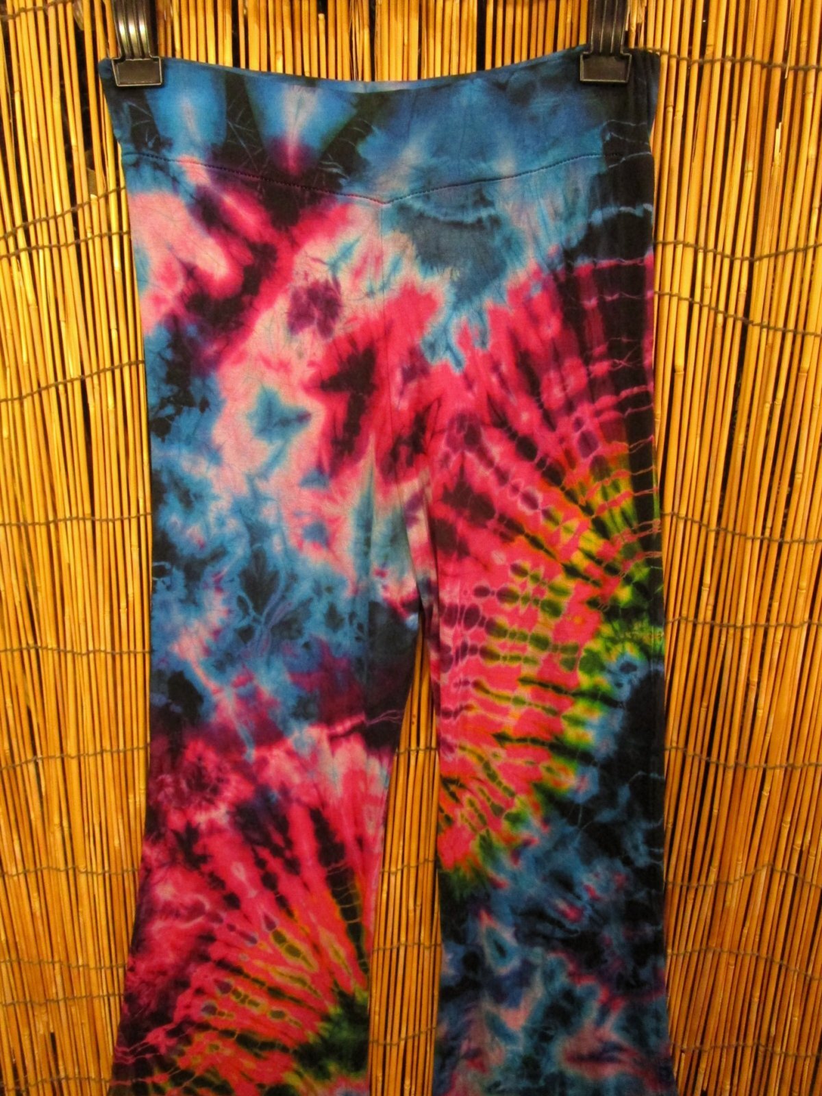 画像: スパンデックス混合＊レーヨン素材＊タイダイ染め＊ストレッチ＊ゴアパンツ