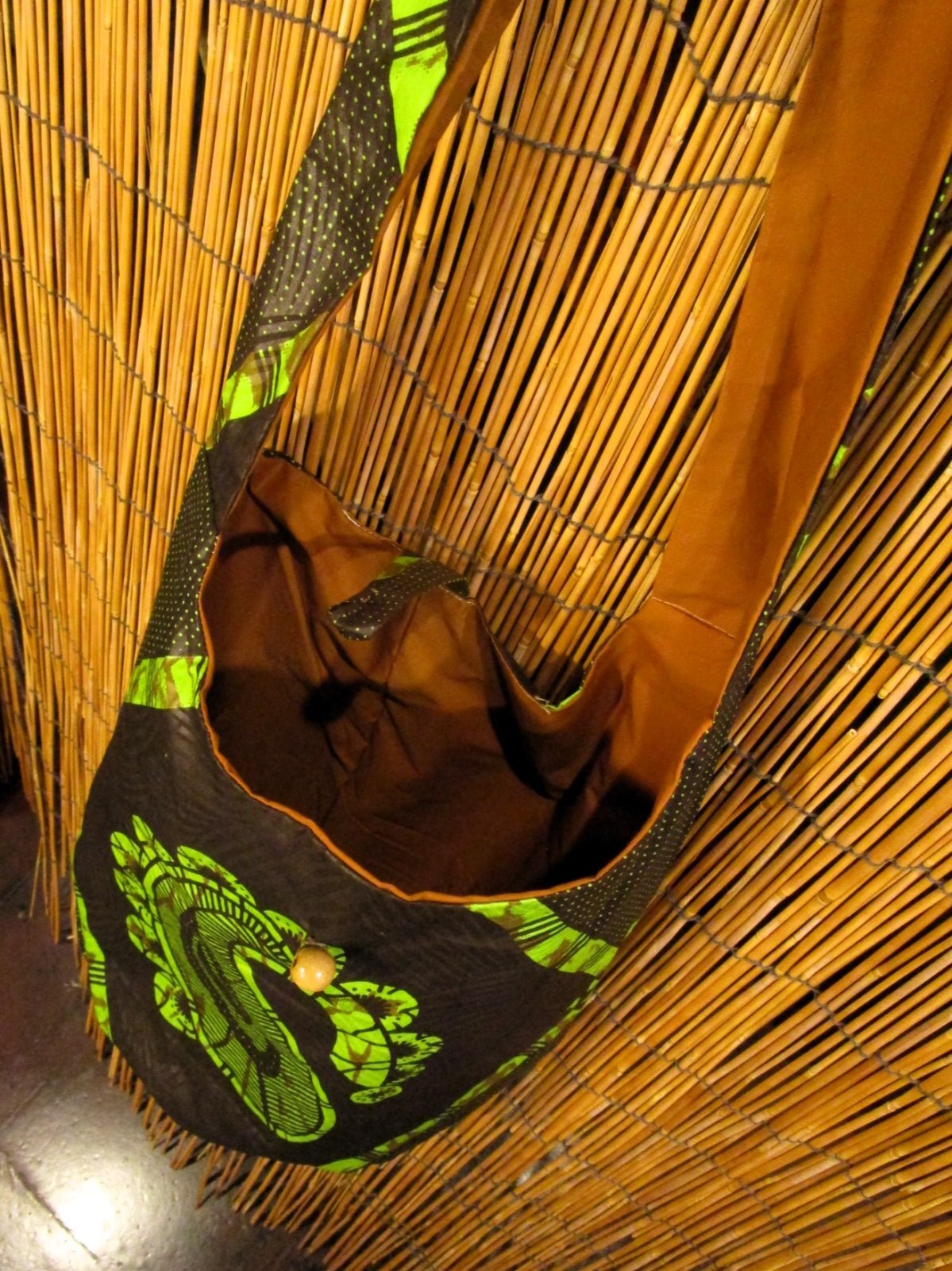 画像: パーニュ生地＊アフリカンプリント＊ショルダーバッグ