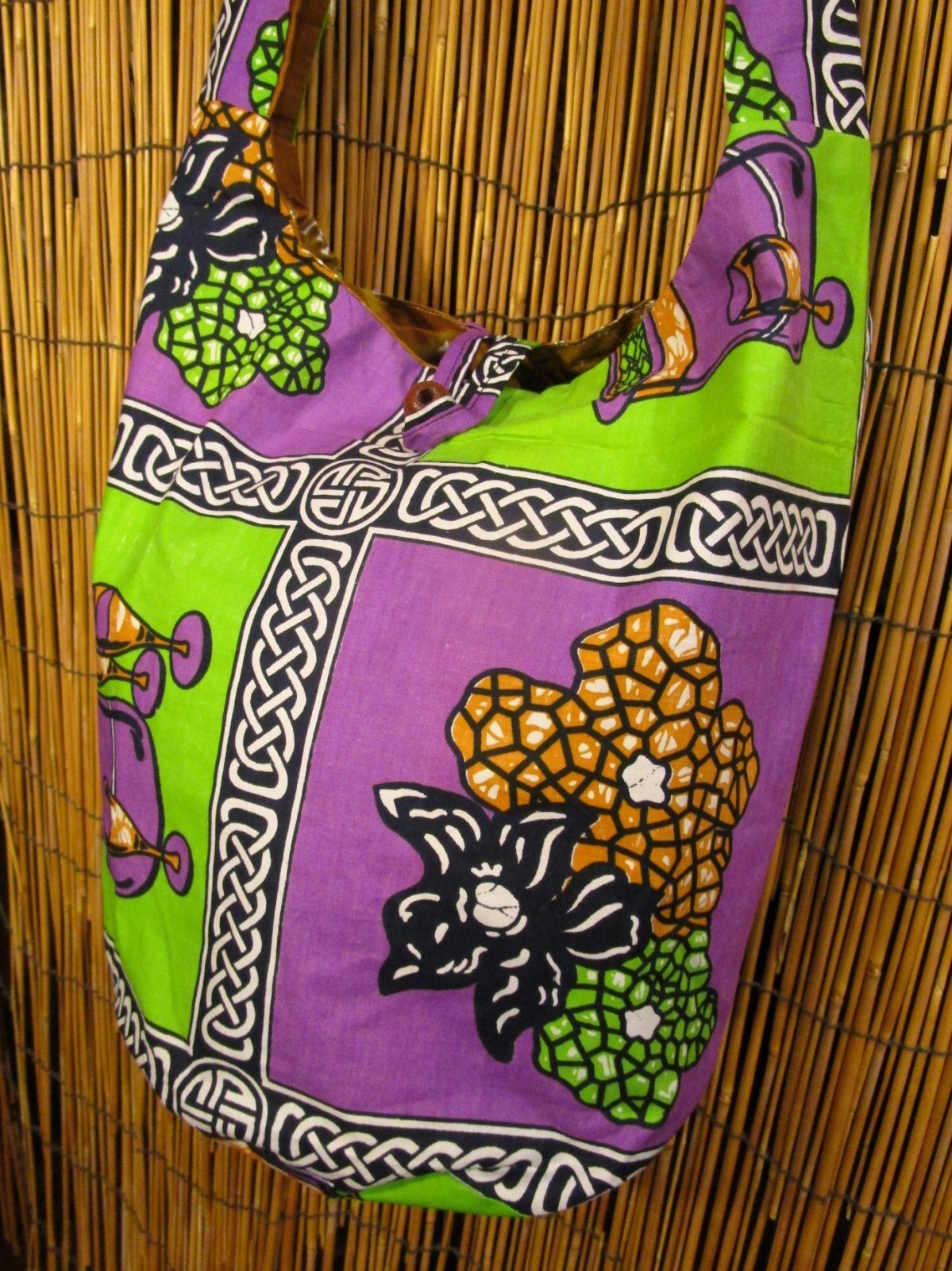 画像3: パーニュ生地＊アフリカンプリント＊ショルダーバッグ