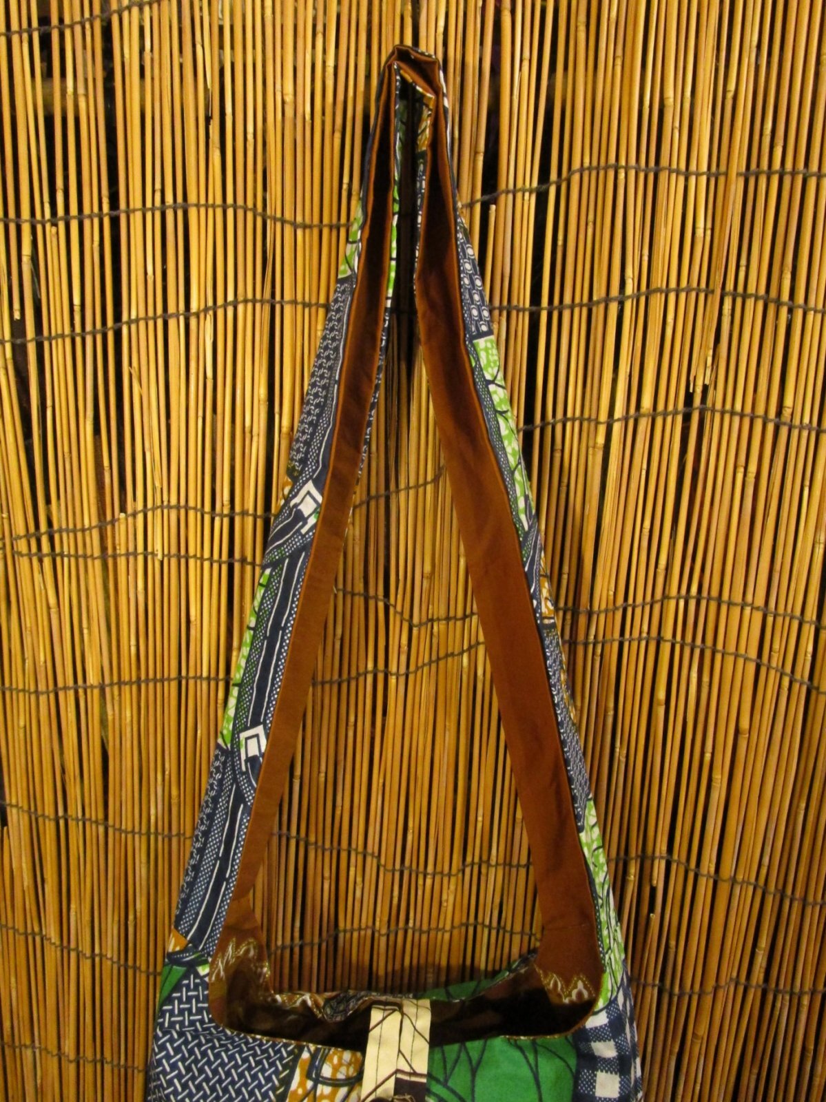 画像: パーニュ生地＊アフリカンプリント＊ショルダーバッグ