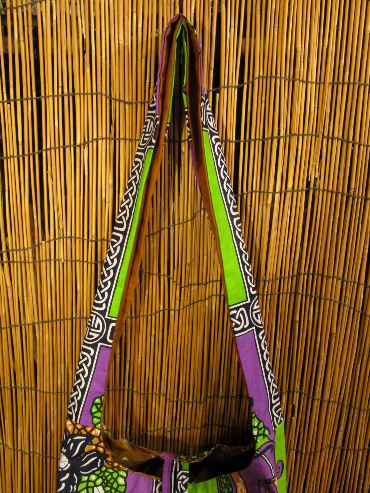 画像: パーニュ生地＊アフリカンプリント＊ショルダーバッグ