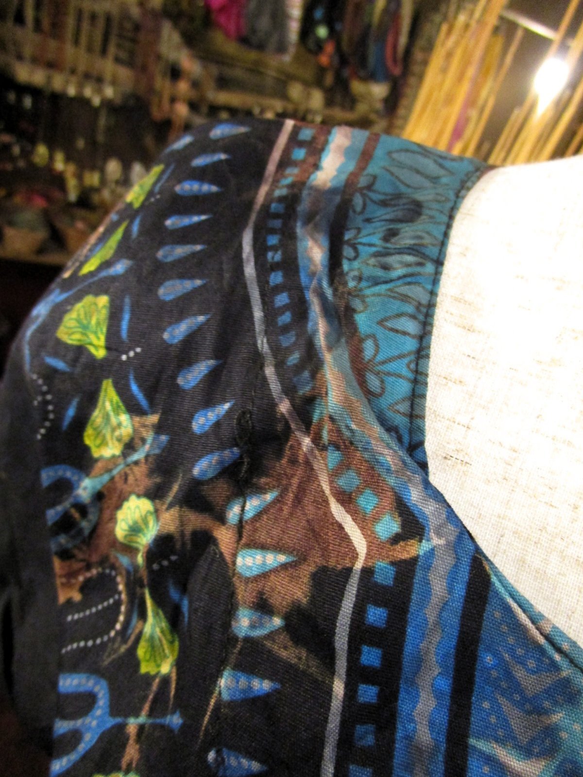 画像5: 小さめサイズ＊タイダイ染め＊アフリカンプリント＊ダシキ＊ＤＡＳＨＩＫＩ＊Ｓ