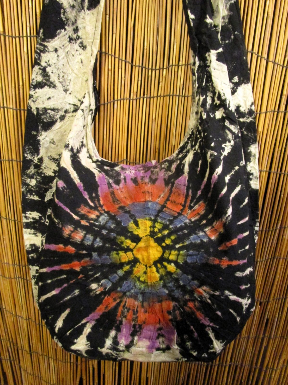 画像: タイダイ染め＊コットン素材＊ショルダーバッグ