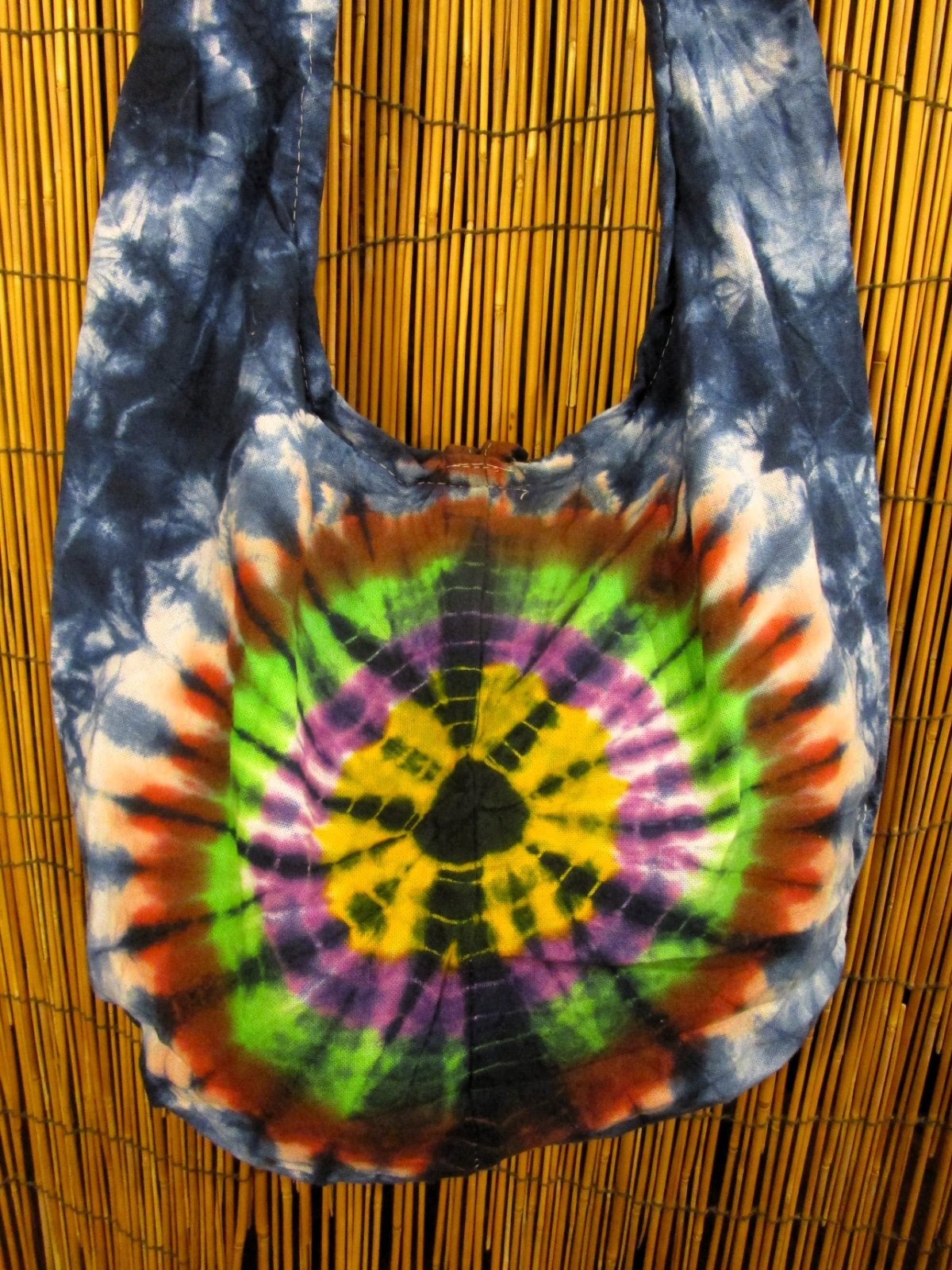 画像: タイダイ染め＊コットン素材＊ショルダーバッグ