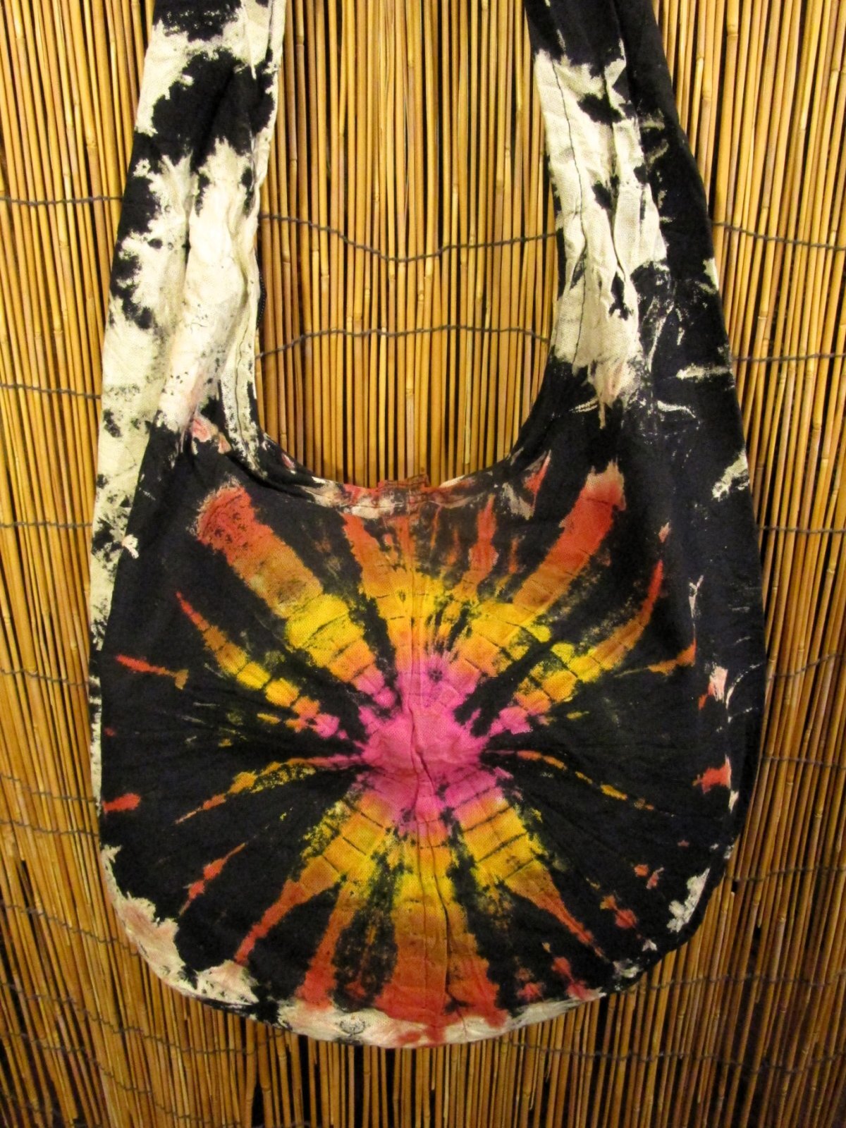 画像: タイダイ染め＊コットン素材＊ショルダーバッグ