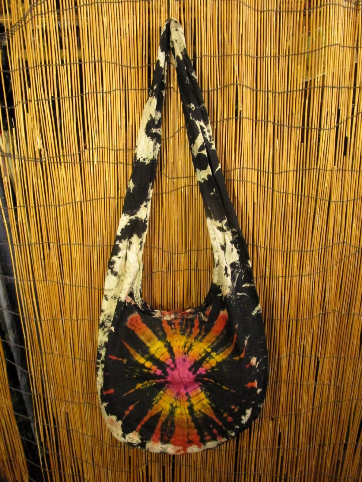 画像2: タイダイ染め＊コットン素材＊ショルダーバッグ