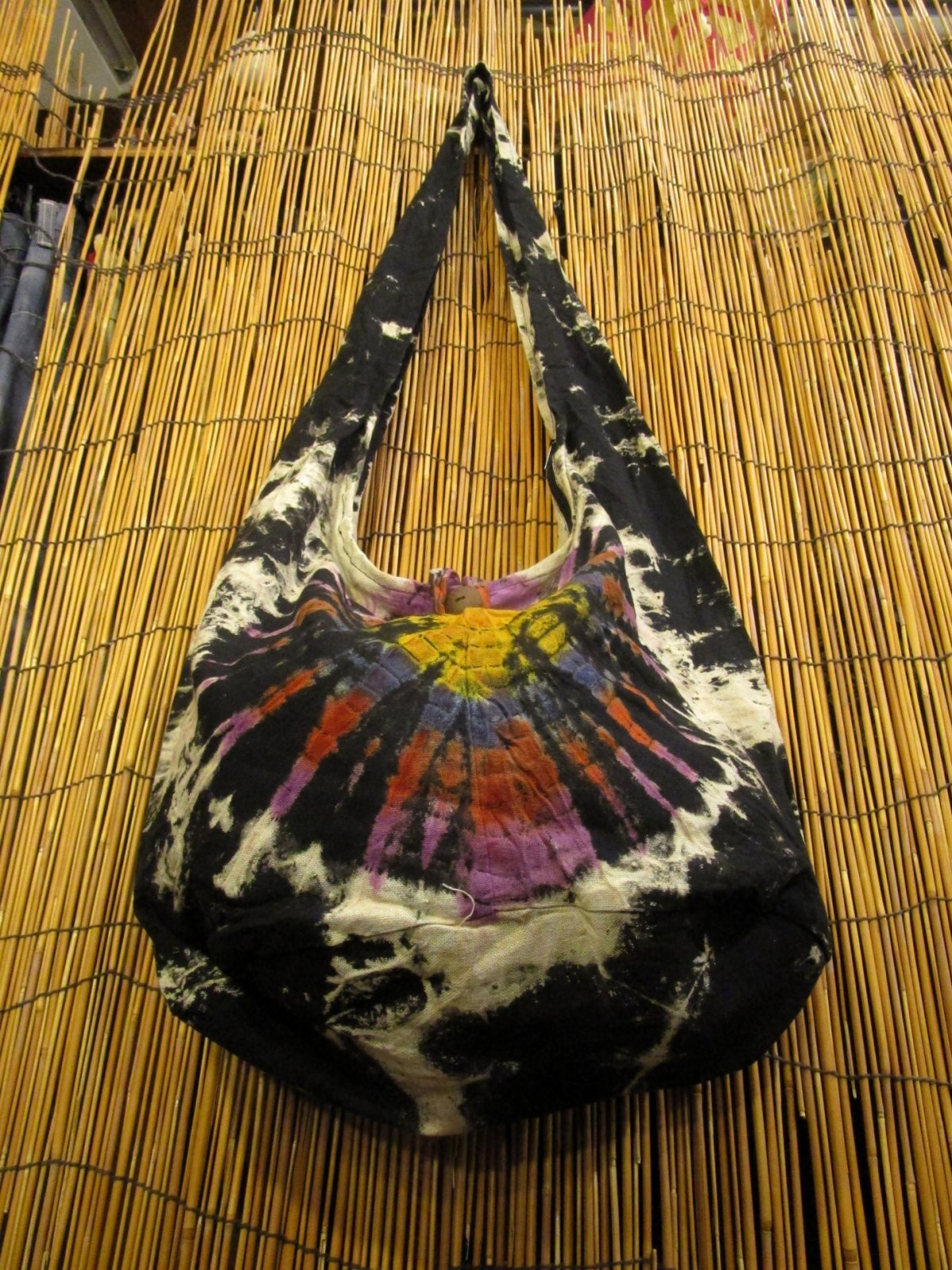 画像3: タイダイ染め＊コットン素材＊ショルダーバッグ