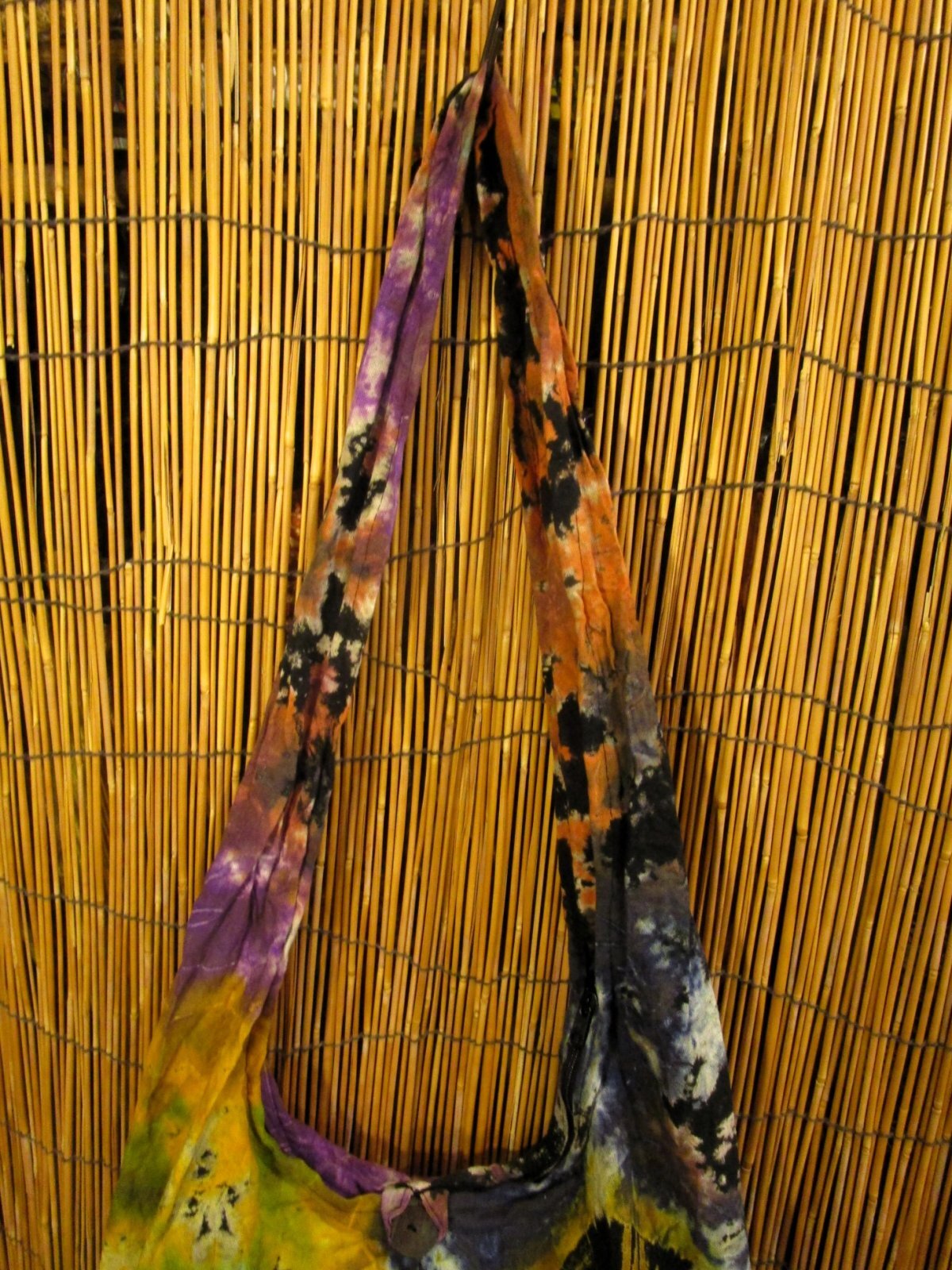 画像: タイダイ染め＊コットン素材＊ショルダーバッグ