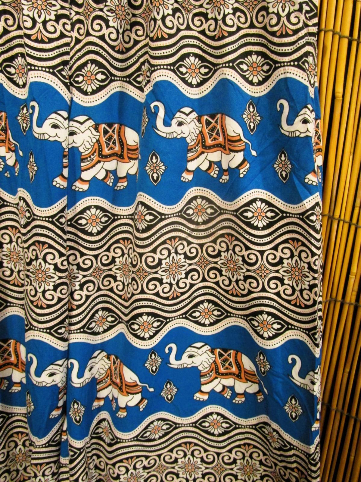 画像3: 象さんプリント＊ポリエステル素材＊アラジンパンツ＊タイパンツ