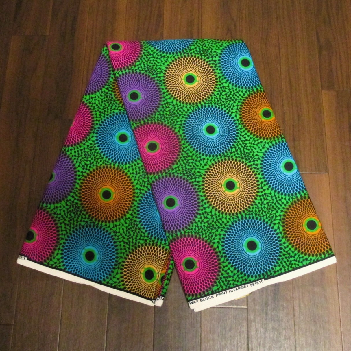 画像2: アフリカンプリント生地 パーニュ