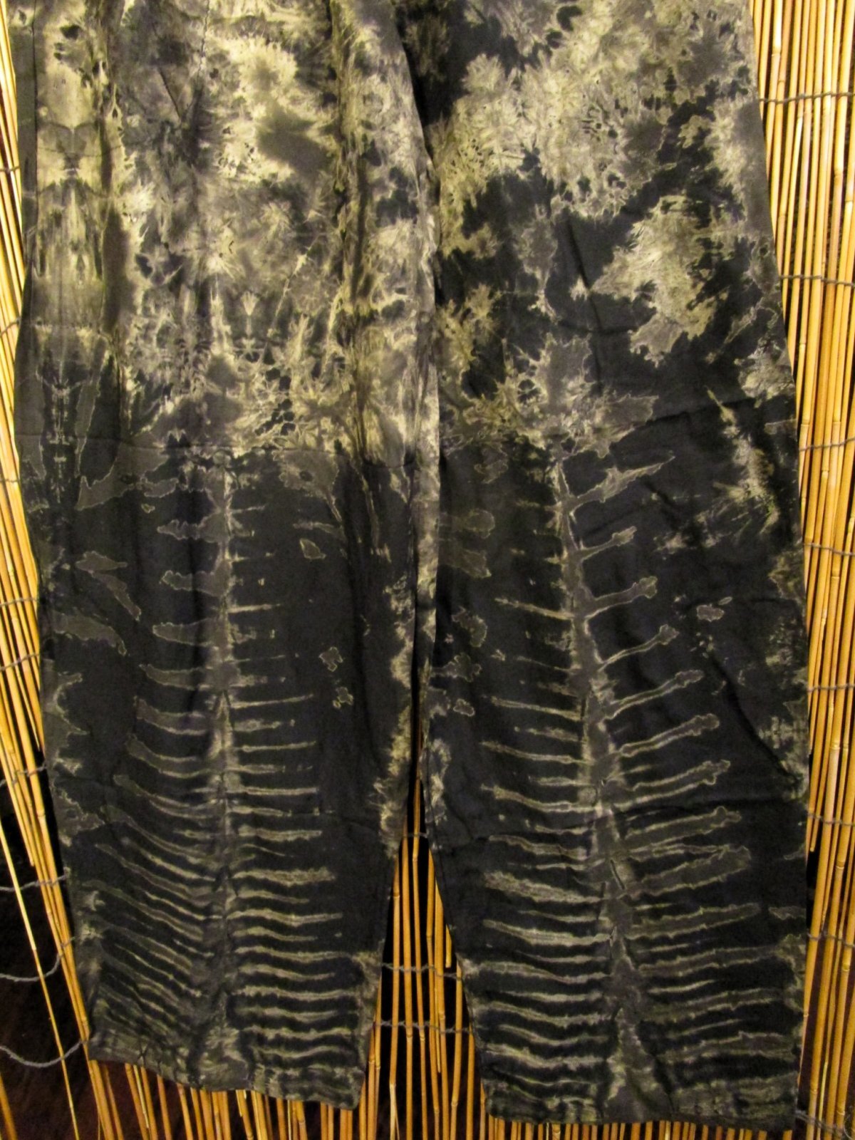 画像3: モノトーンタイダイ染め＊レーヨン素材＊イージーパンツ