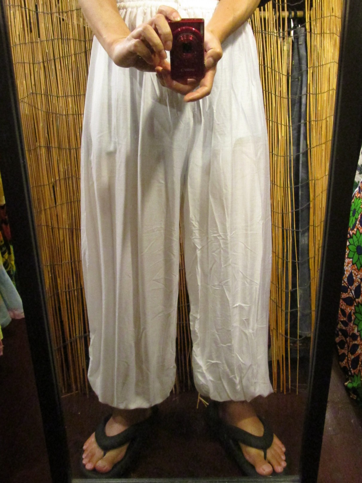 画像: 無地＊レーヨン素材＊ふんわり＊アラジンパンツ