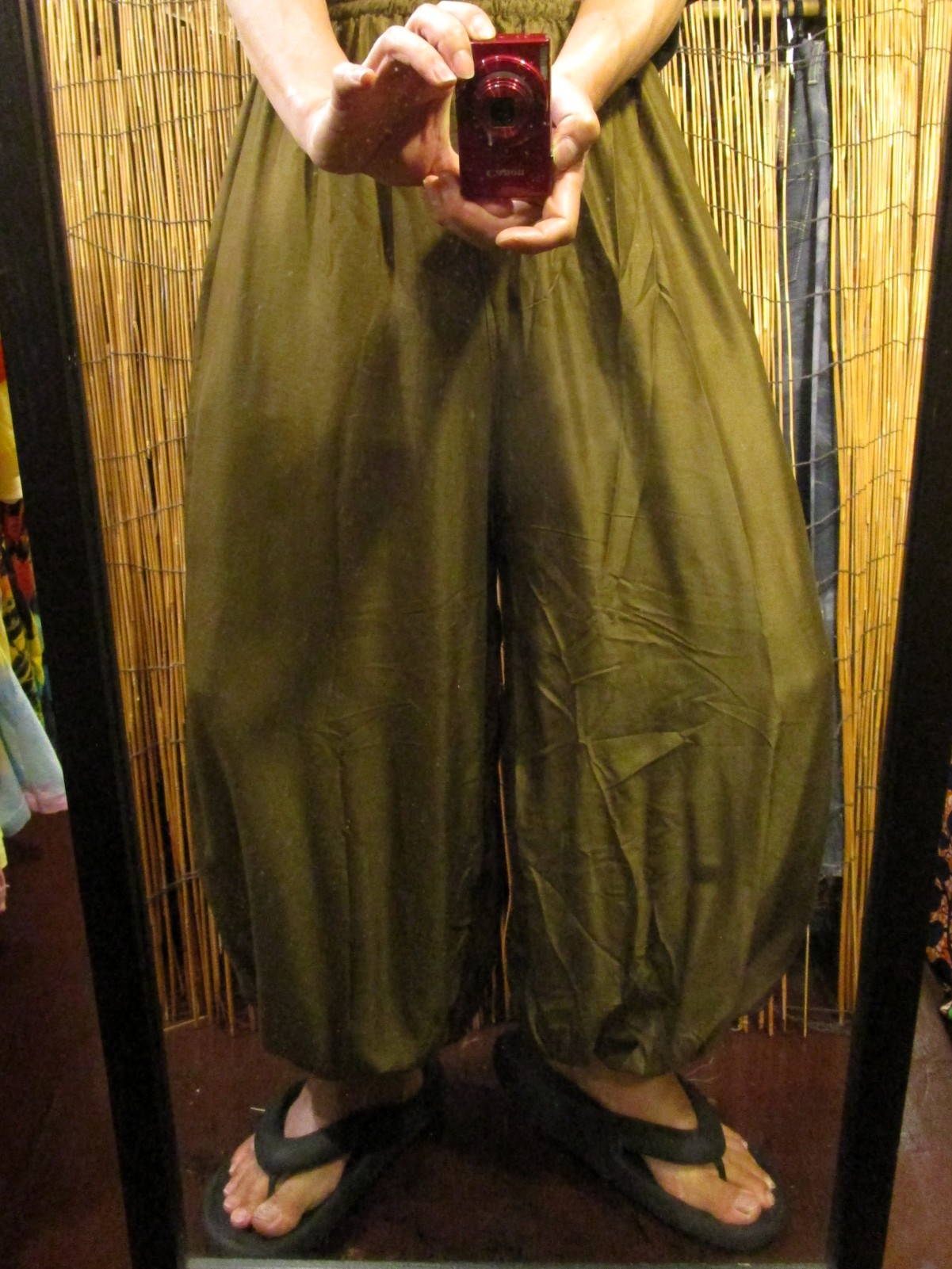 画像: 無地＊レーヨン素材＊ふんわり＊アラジンパンツ