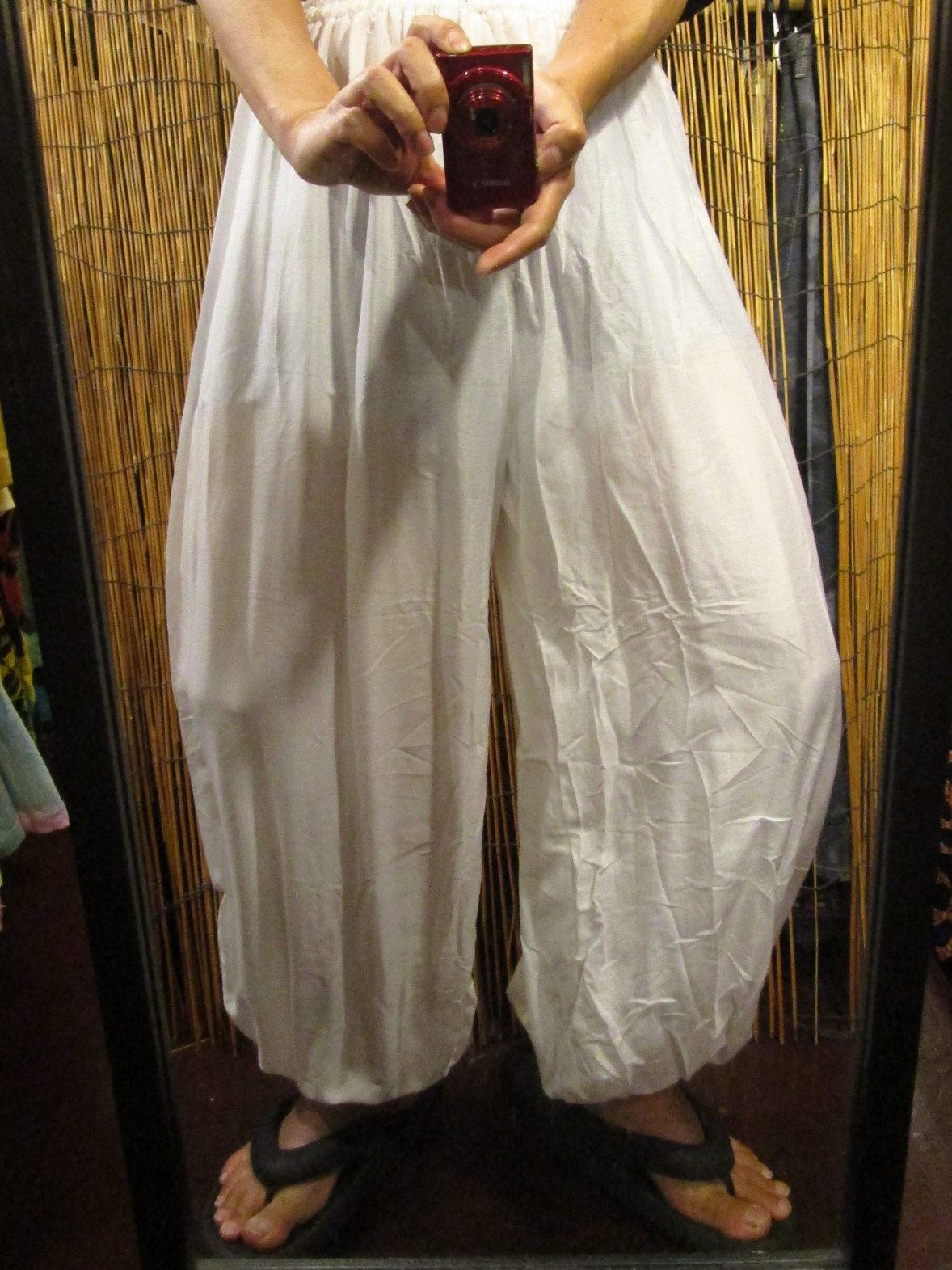 画像: 無地＊レーヨン素材＊ふんわり＊アラジンパンツ