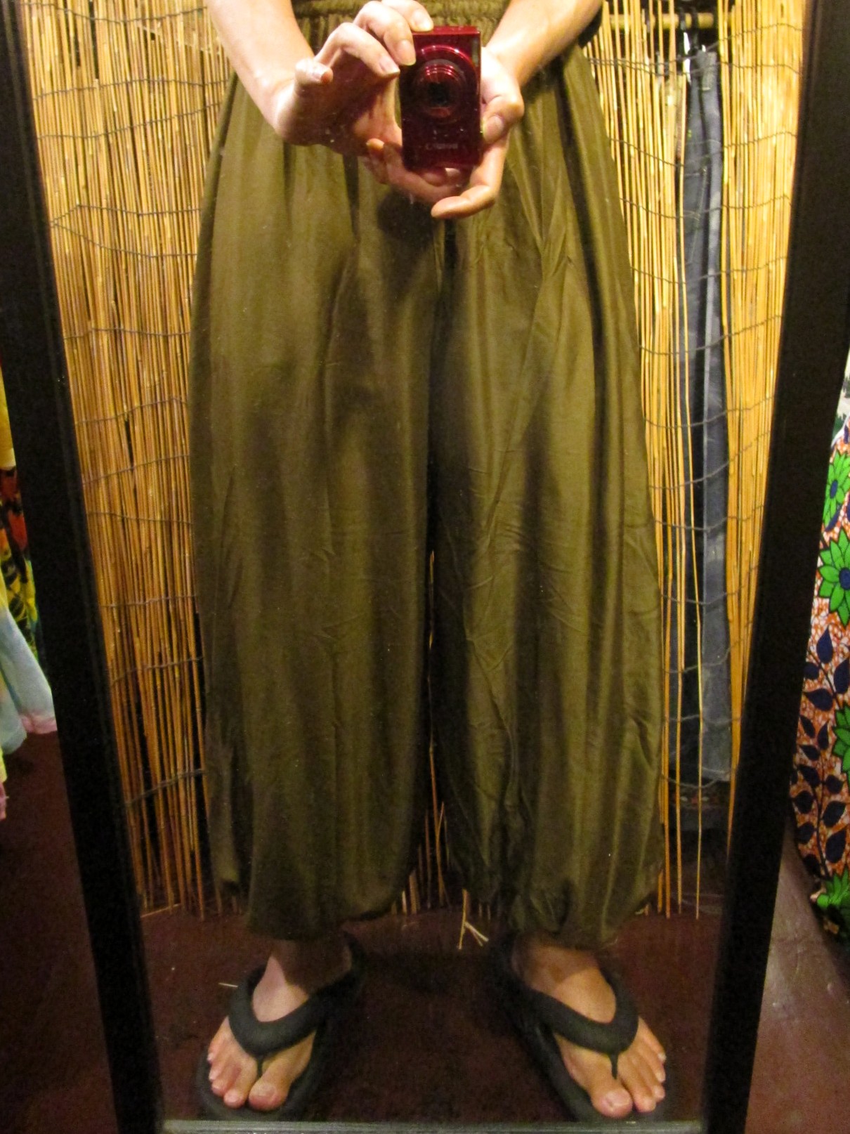 画像: 無地＊レーヨン素材＊ふんわり＊アラジンパンツ