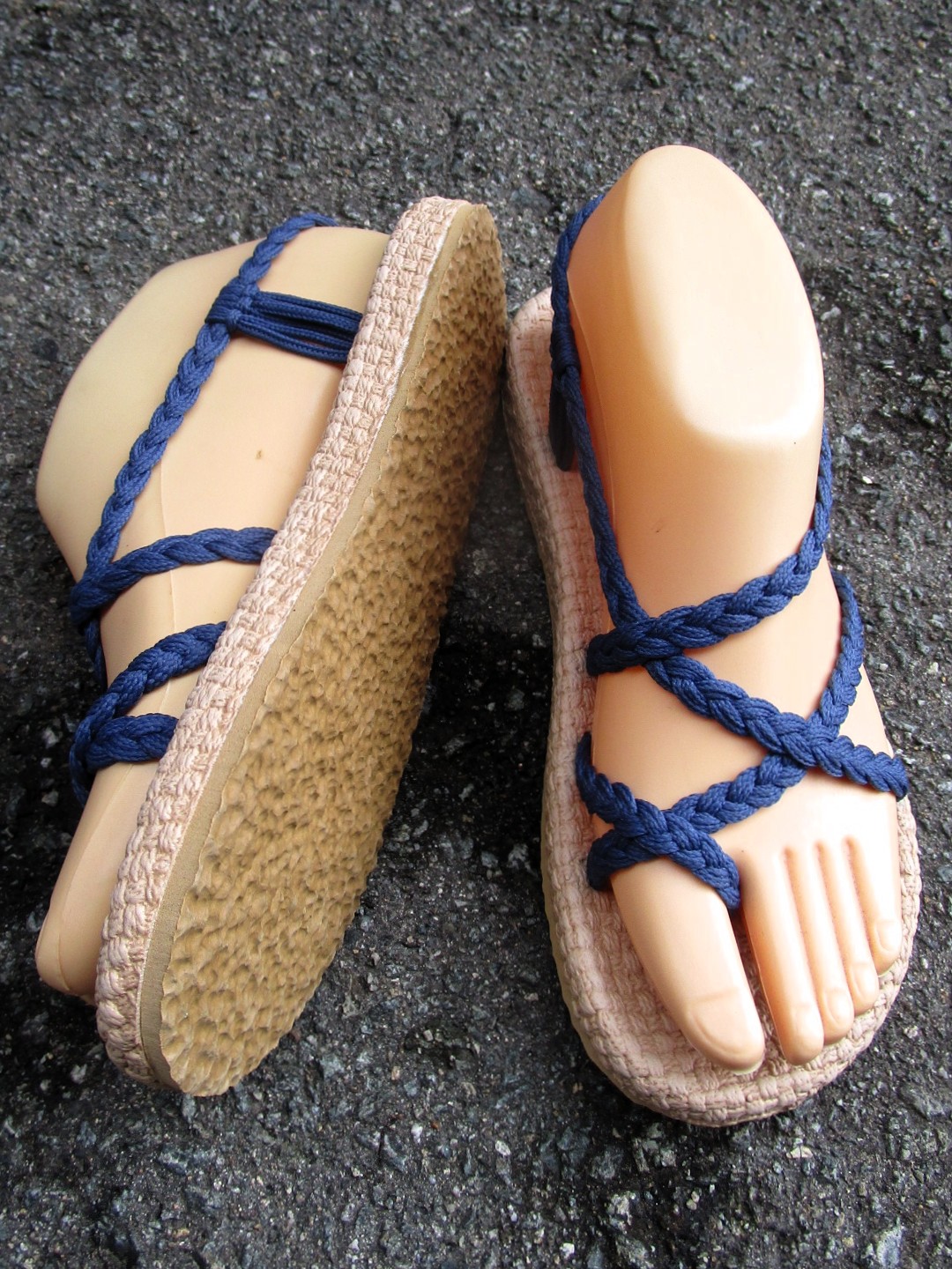 画像3: 【２２・５ｃｍ〜２３ｃｍ】ソフトタイプ＊編み編み＊紐サンダル