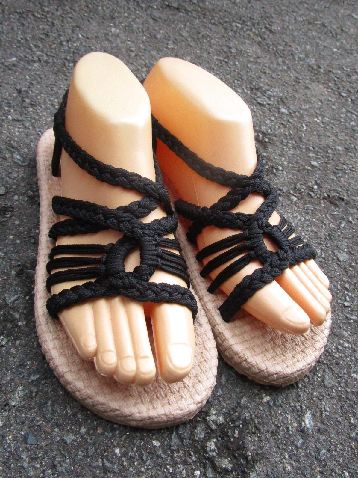 画像2: 【２３ｃｍ〜２３・５ｃｍ】ソフトタイプ＊編み編み＊紐サンダル