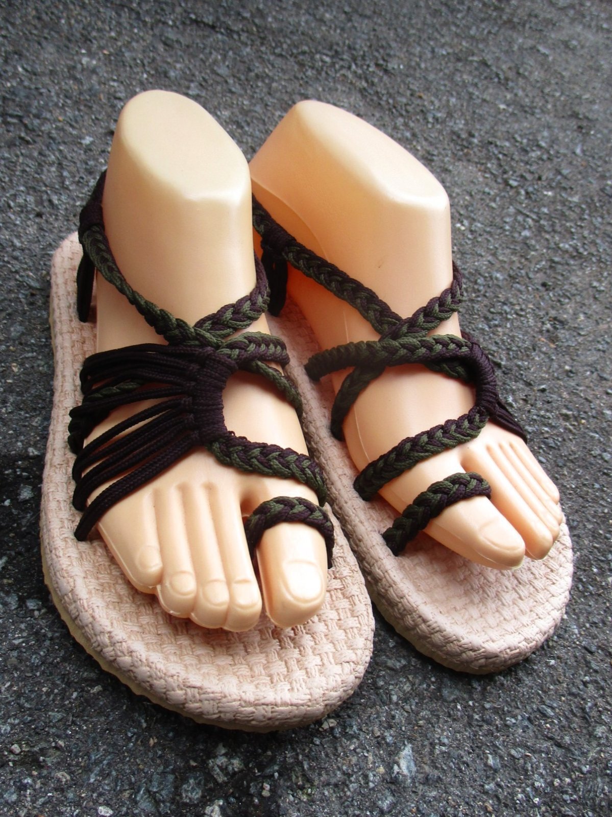 画像2: 【２３・５ｃｍ〜２４ｃｍ】ソフトタイプ＊編み編み＊紐サンダル