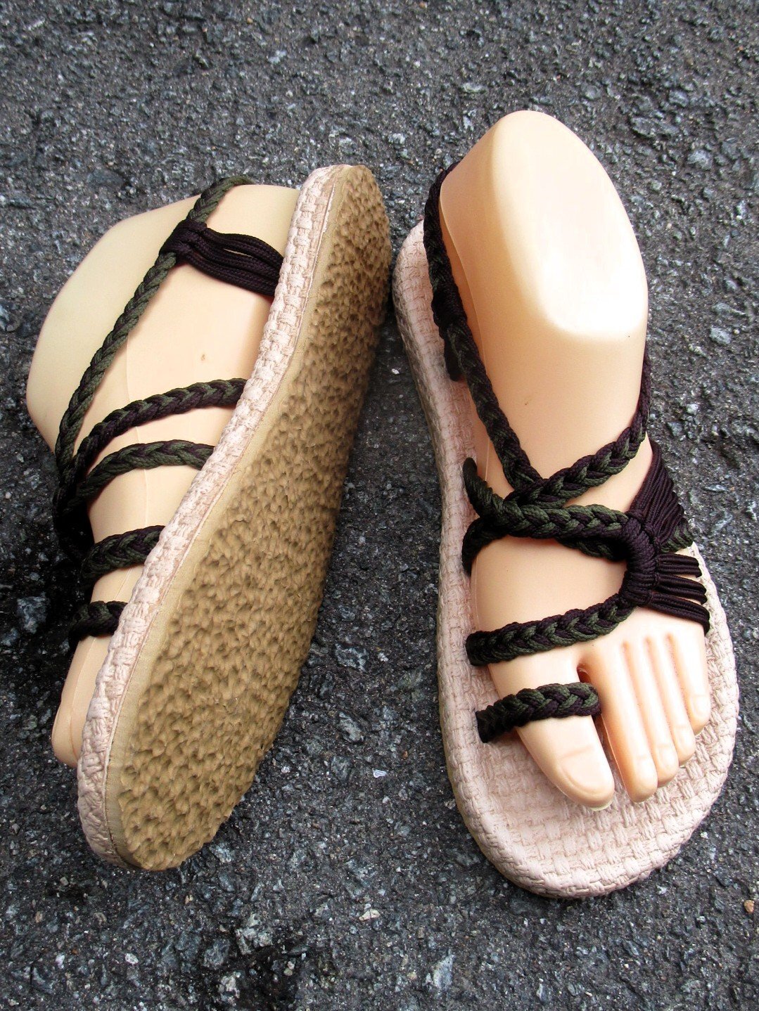 画像3: 【２３・５ｃｍ〜２４ｃｍ】ソフトタイプ＊編み編み＊紐サンダル