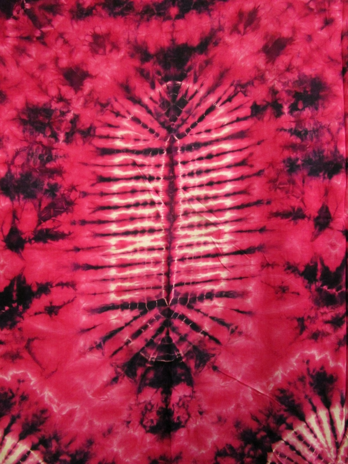 画像3: タイダイ染め＊レーヨン素材＊フリンジ＊マルチクロス＊パレオ