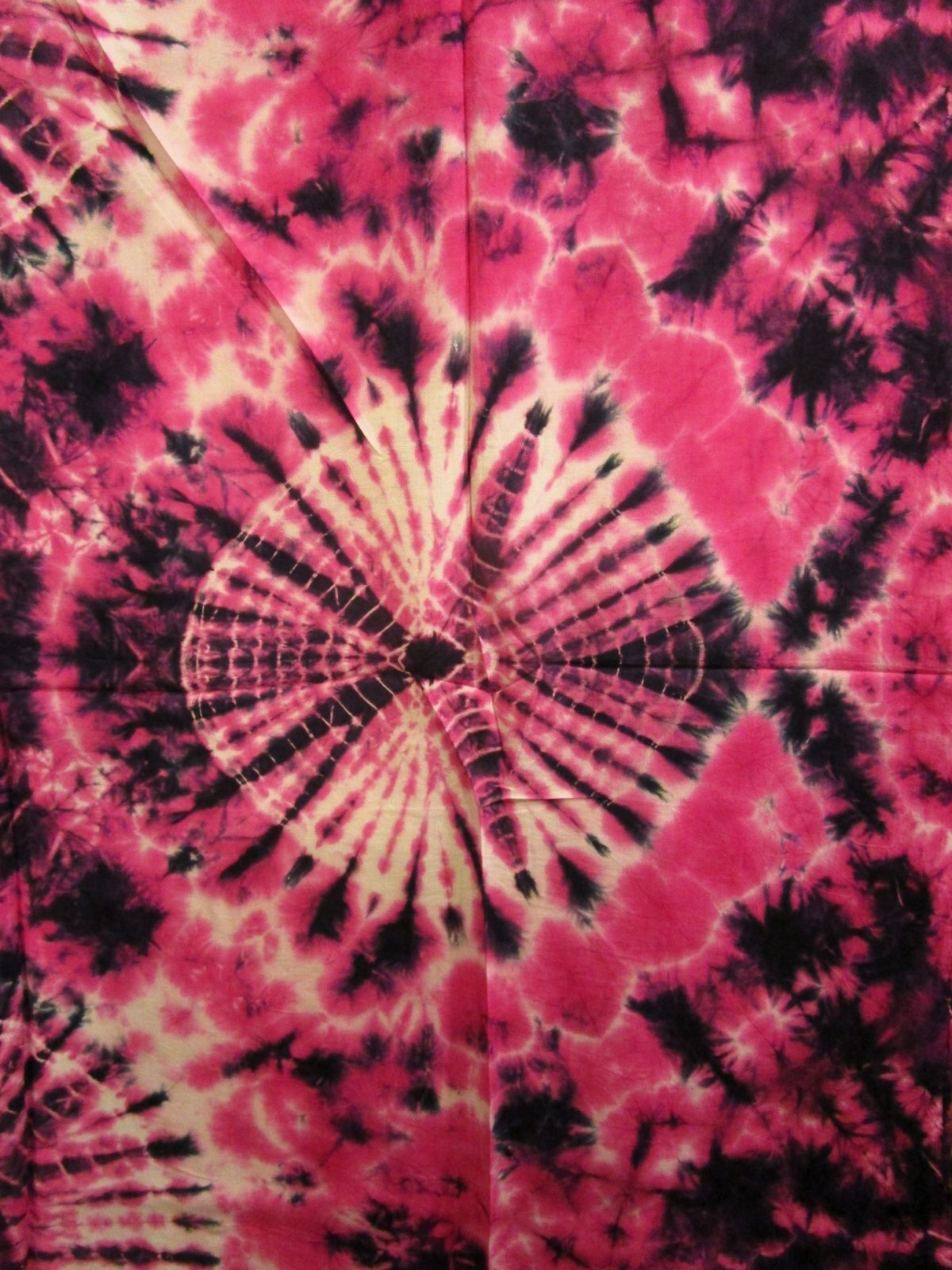 画像4: タイダイ染め＊レーヨン素材＊フリンジ＊マルチクロス＊パレオ