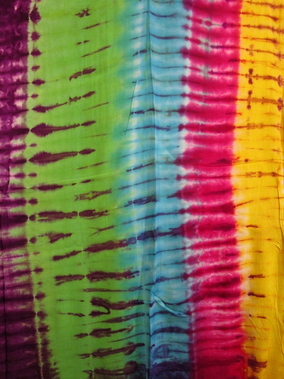 画像3: タイダイ染め＊レーヨン素材＊フリンジ＊マルチクロス＊パレオ