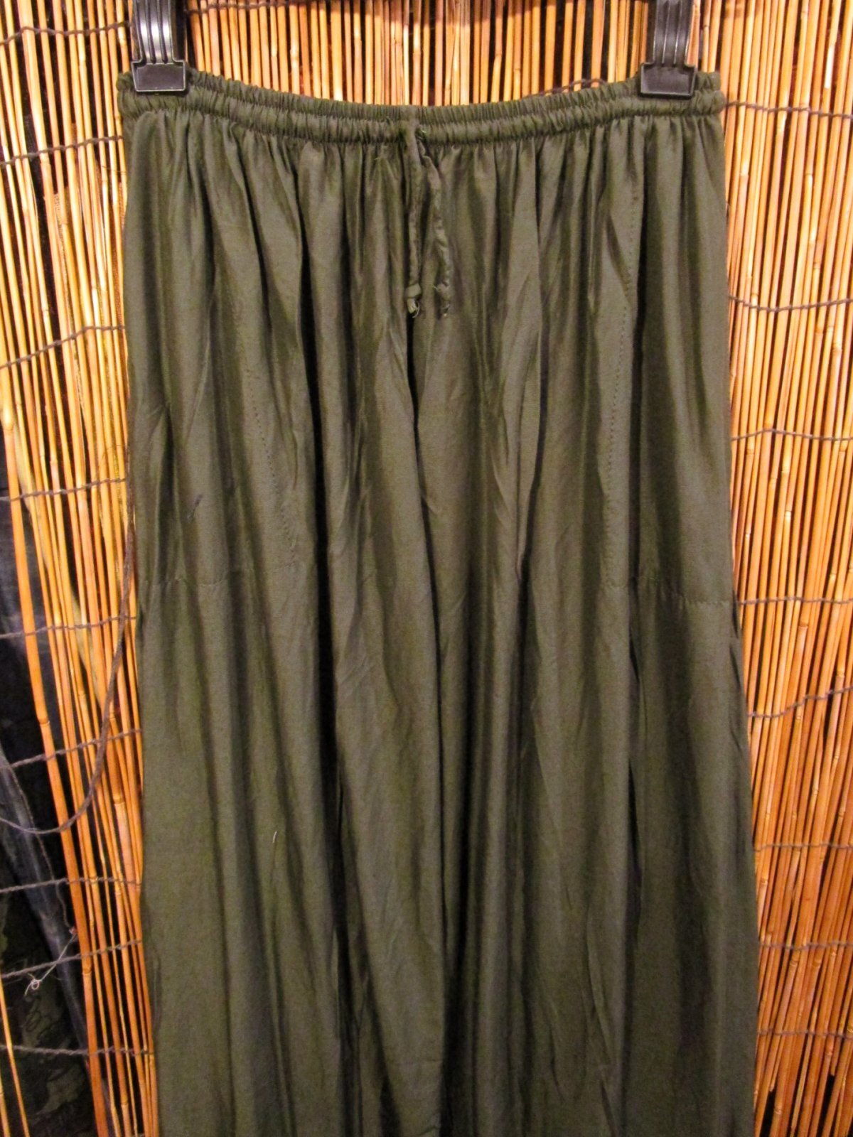 画像2: 無地＊レーヨン素材＊ふんわり＊アラジンパンツ