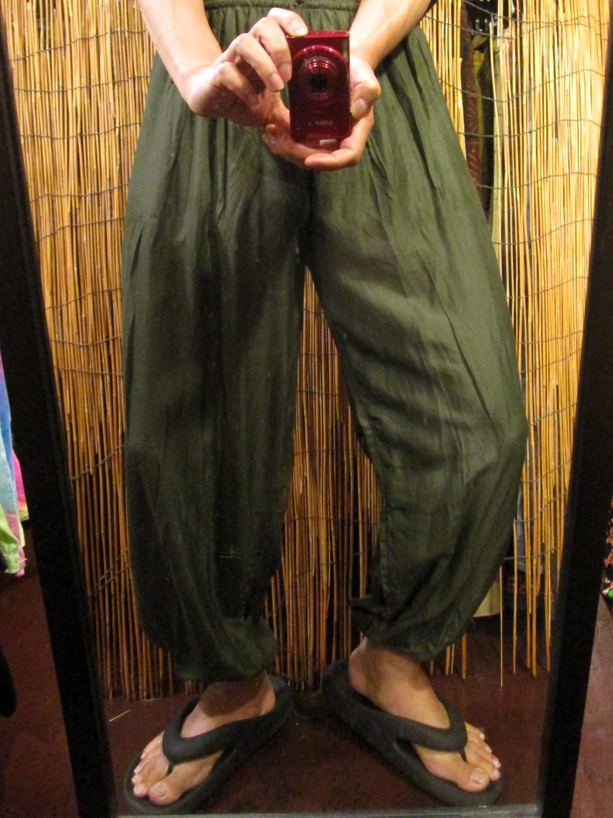 画像: 無地＊レーヨン素材＊ふんわり＊アラジンパンツ