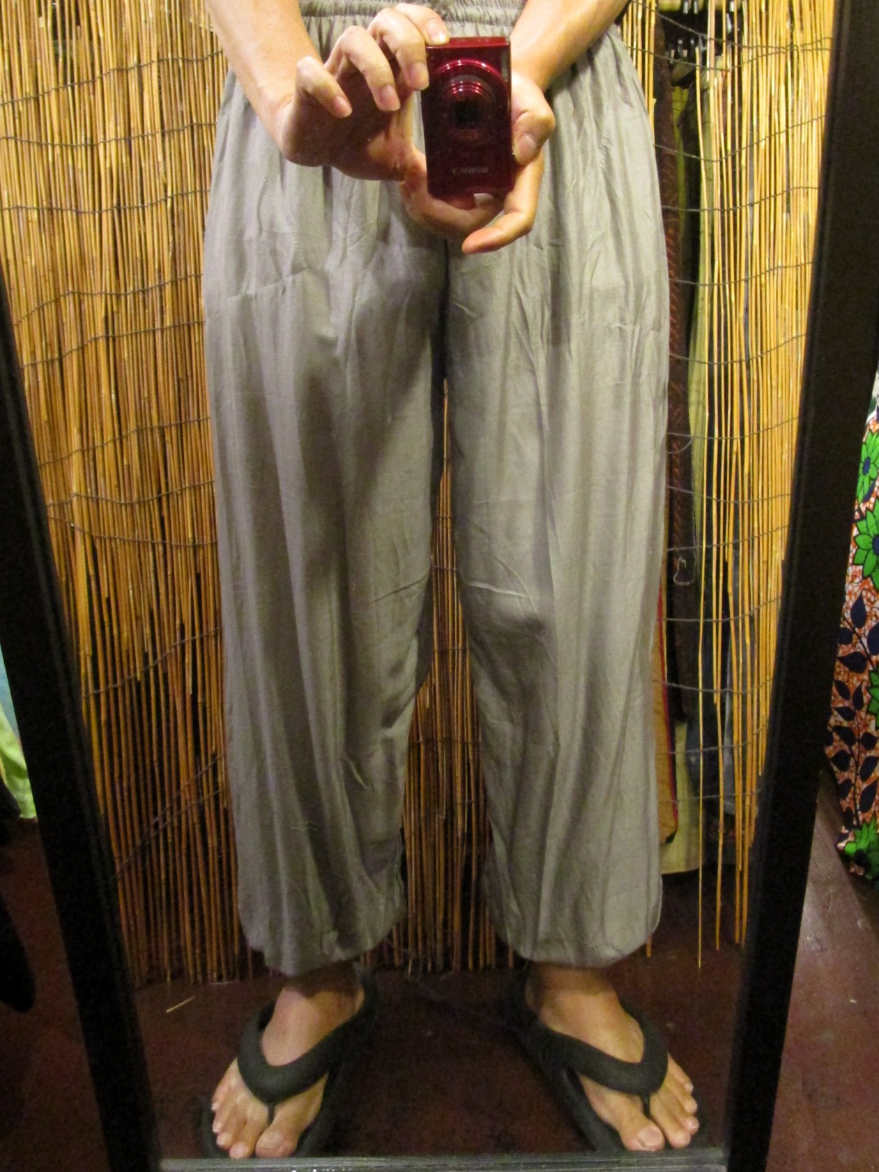 画像: 無地＊レーヨン素材＊ふんわり＊アラジンパンツ