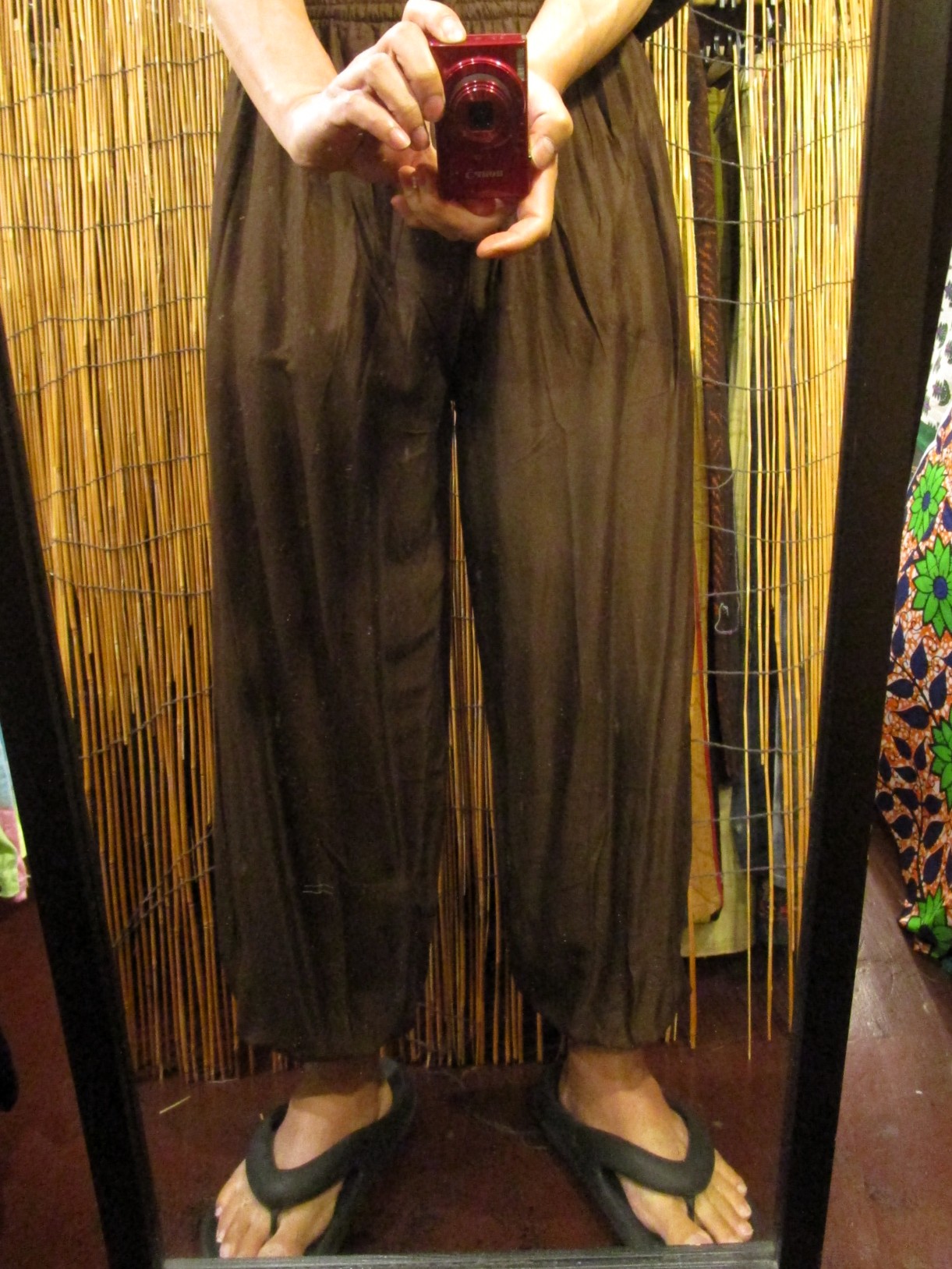 画像: 無地＊レーヨン素材＊ふんわり＊アラジンパンツ