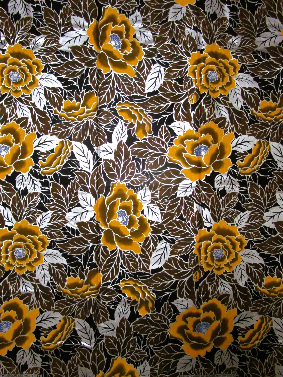 画像1: アフリカンプリント生地 パーニュ