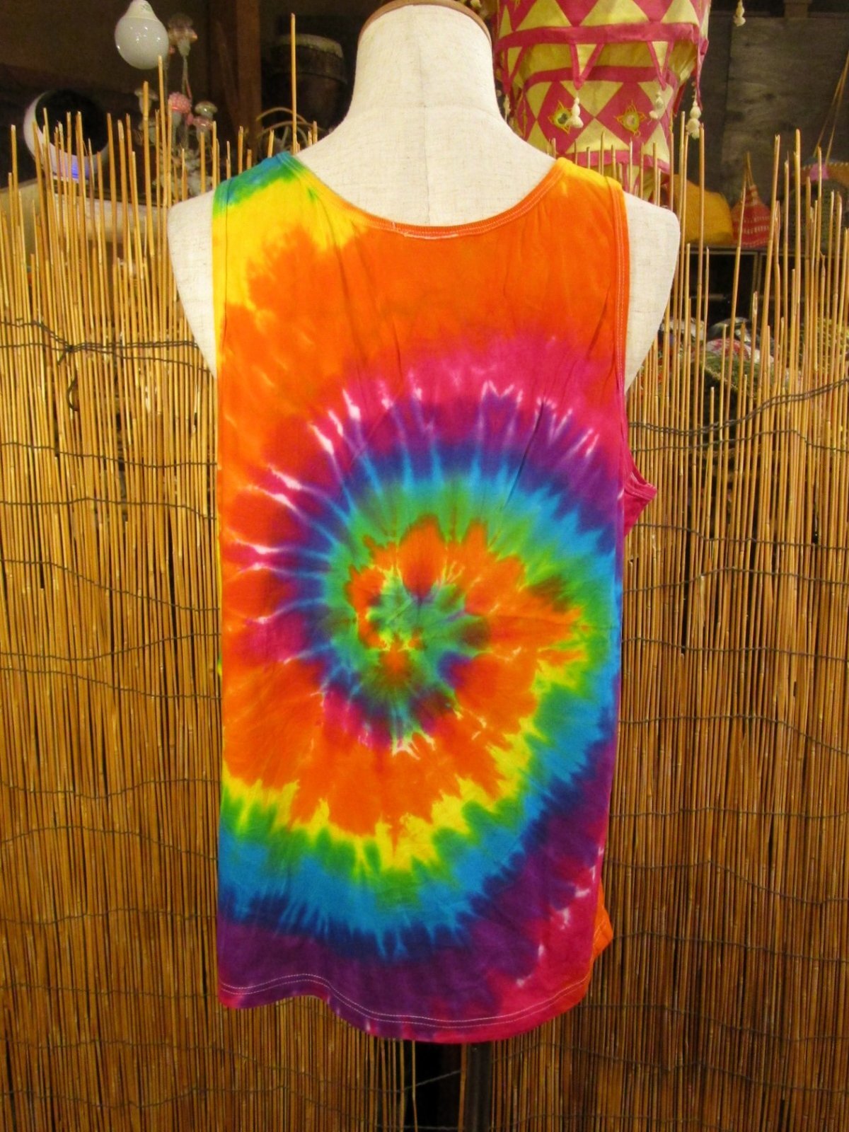 画像3: タイダイ染め＊コットン素材＊タンクトップ