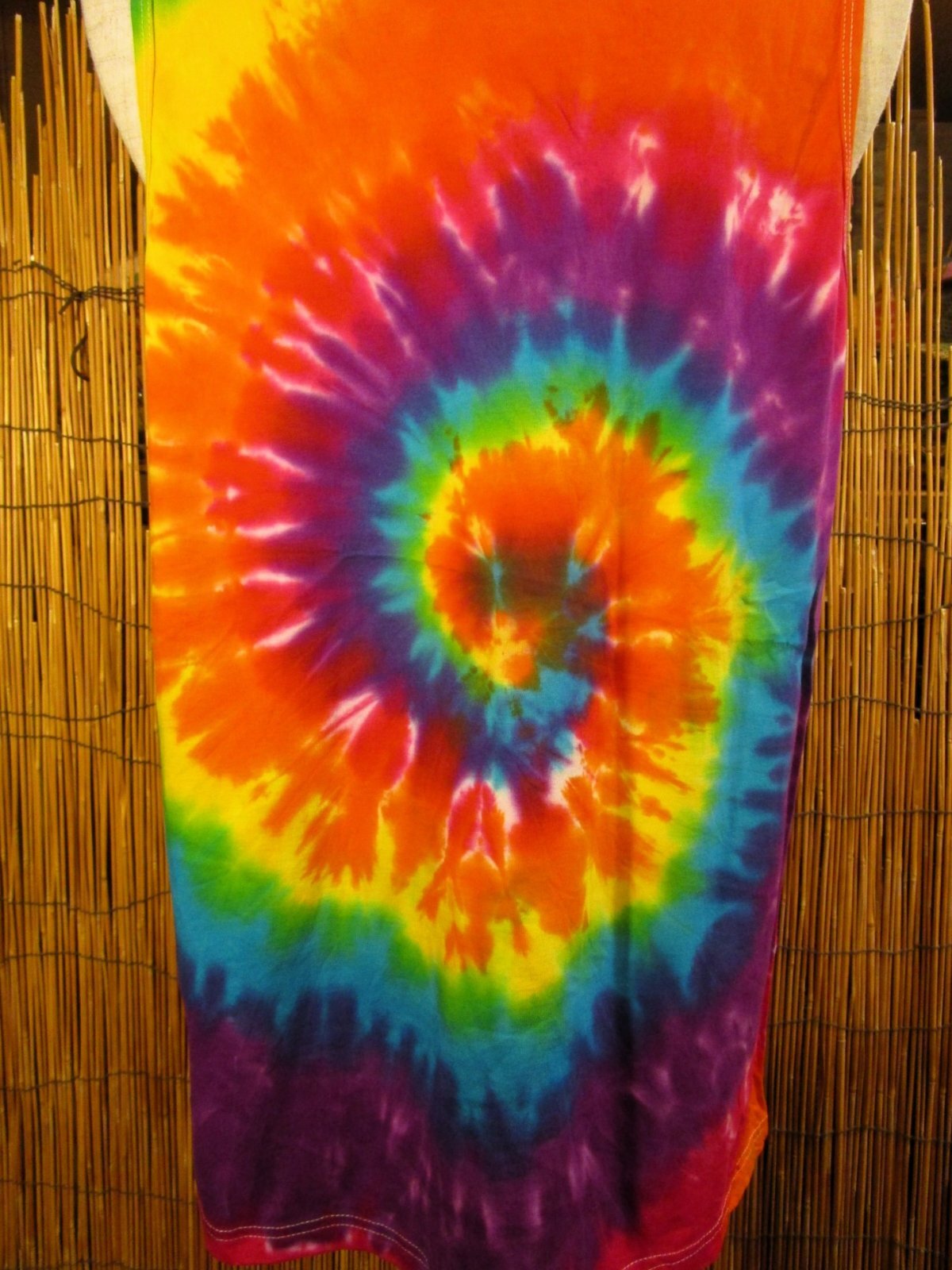 画像: タイダイ染め＊コットン素材＊タンクトップ