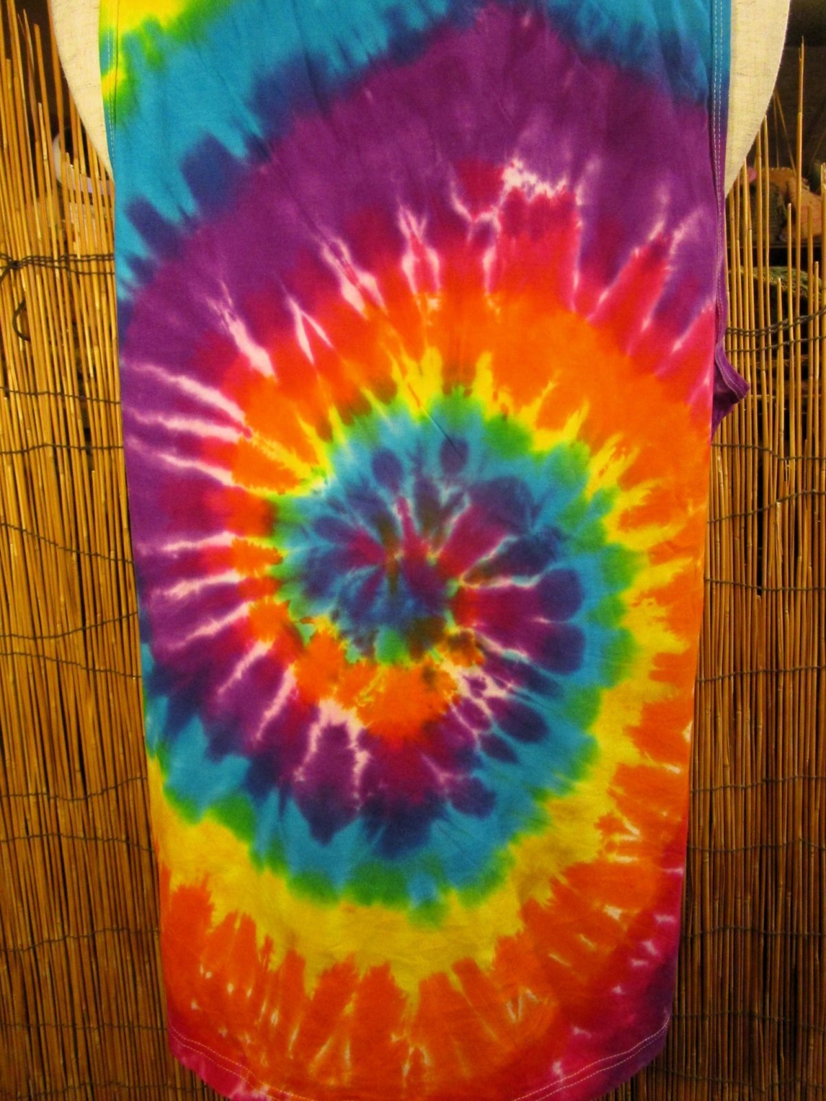 画像: タイダイ染め＊コットン素材＊タンクトップ