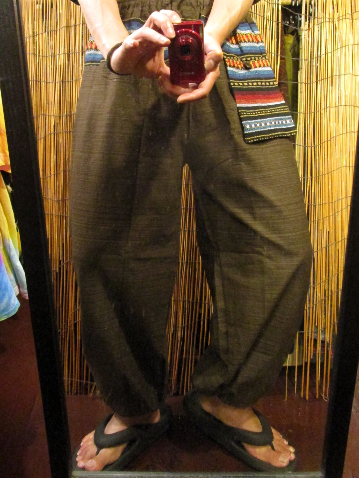 画像: ゲリ生地＊コットン素材＊ふんわり＊アラジンパンツ