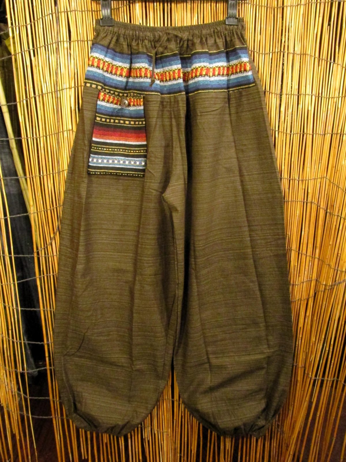 画像1: ゲリ生地＊コットン素材＊ふんわり＊アラジンパンツ