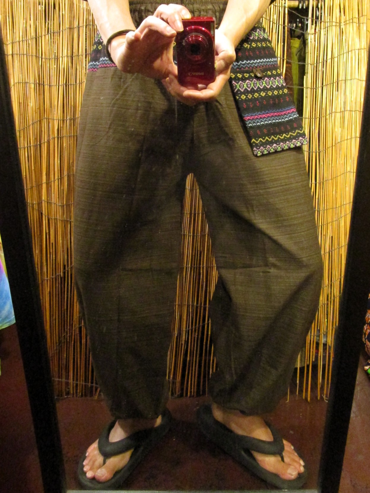 画像: ゲリ生地＊コットン素材＊ふんわり＊アラジンパンツ