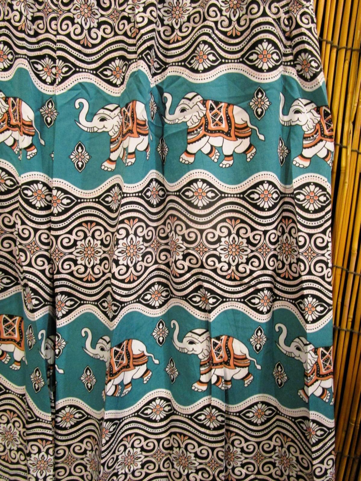 画像3: 象さんプリント＊ポリエステル素材＊ロング丈＊イージーパンツ