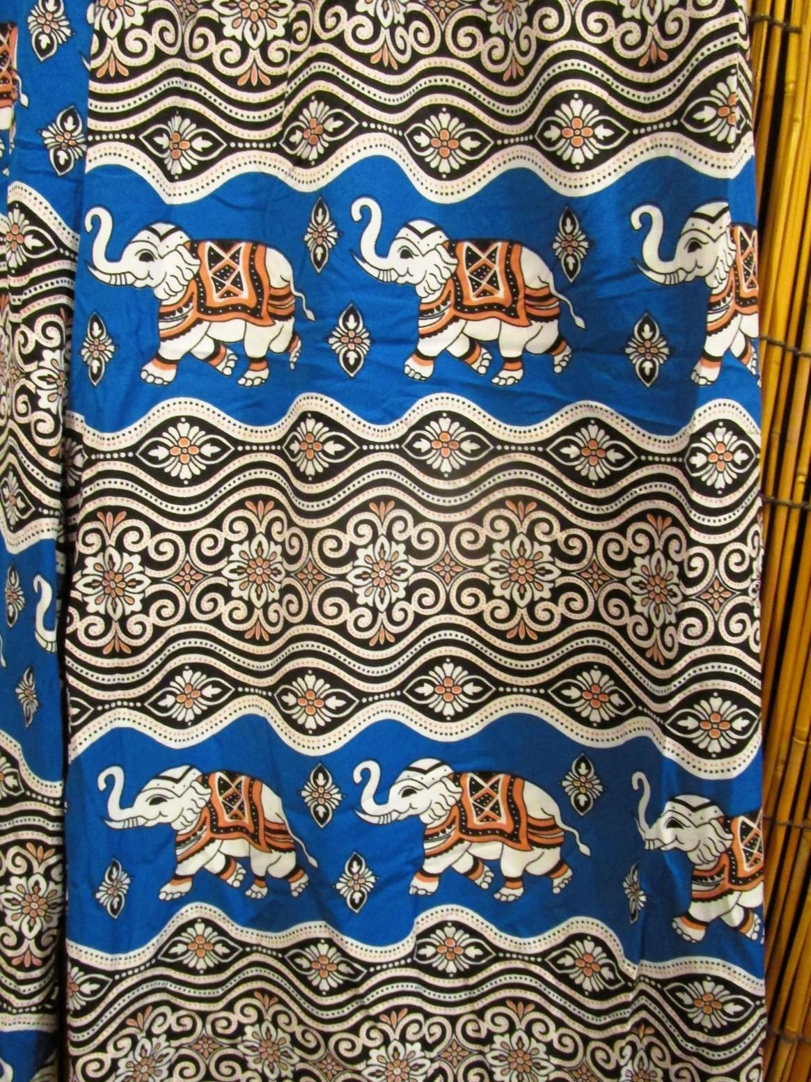 画像3: 象さんプリント＊ポリエステル素材＊ロング丈＊イージーパンツ