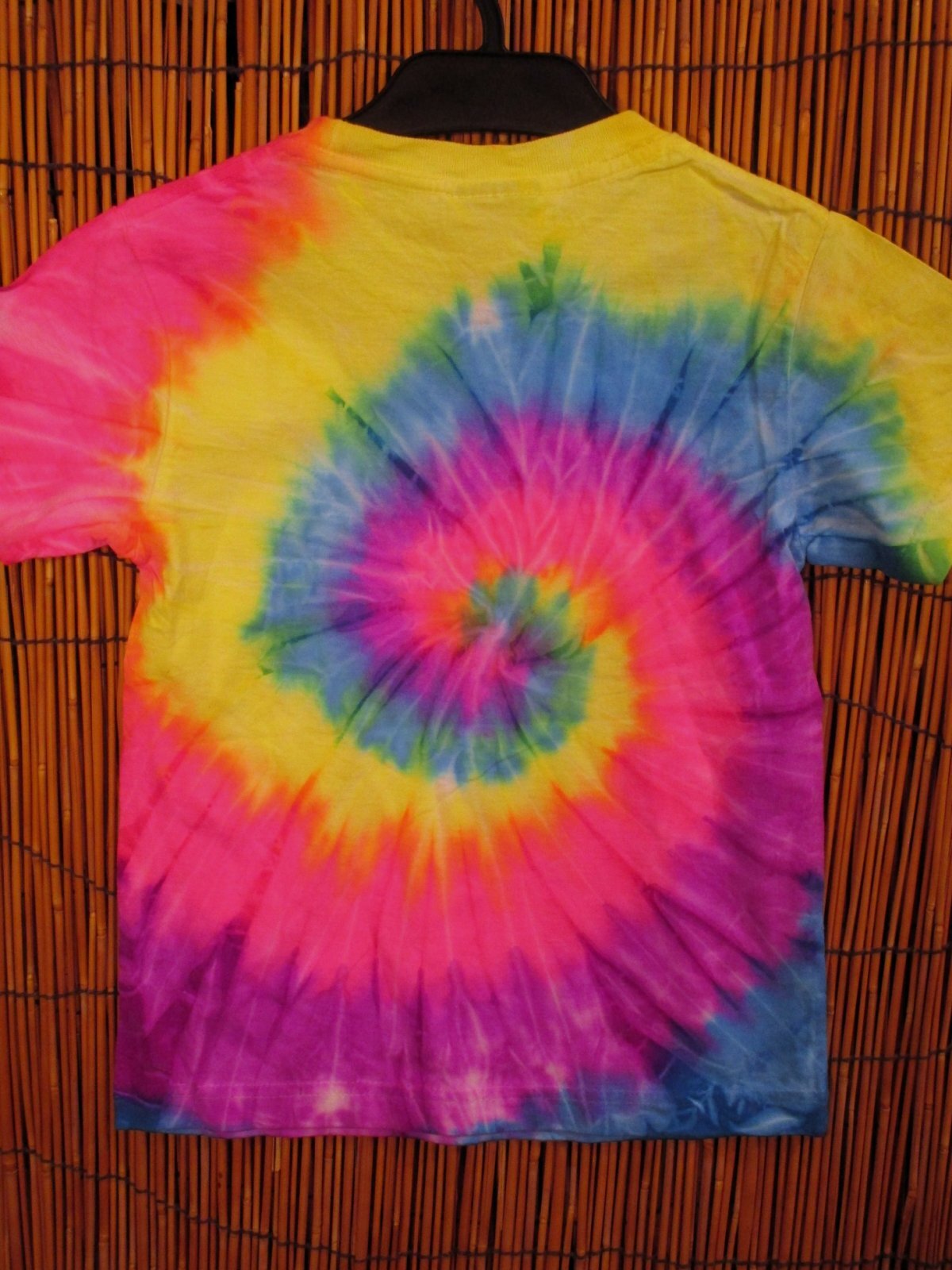 画像: 【１２０ｃｍ】キッズサイズ＊タイダイ染め＊コットン素材＊半袖＊Ｔシャツ