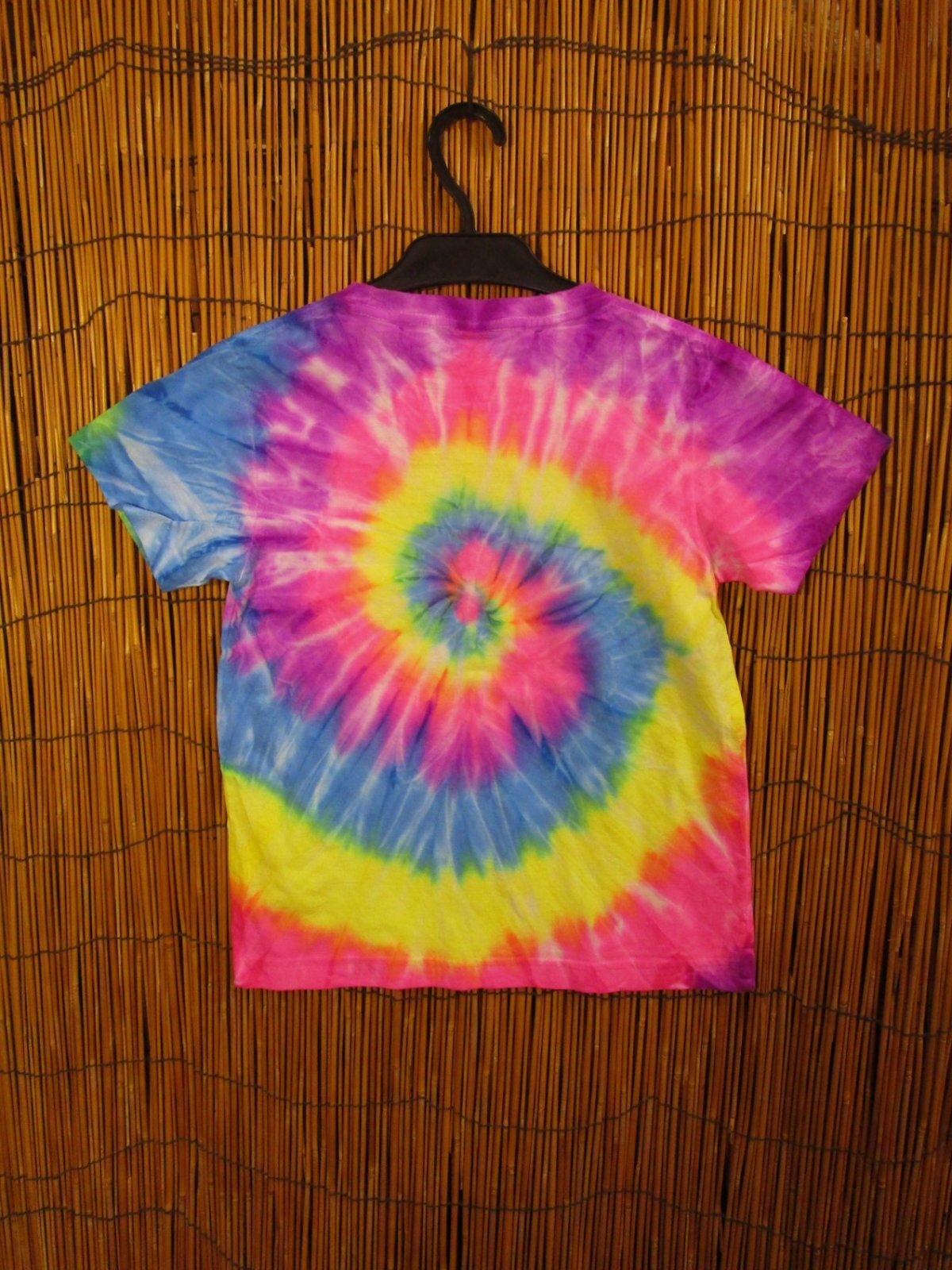 画像2: 【１３０ｃｍ】キッズサイズ＊タイダイ染め＊コットン素材＊半袖＊Ｔシャツ