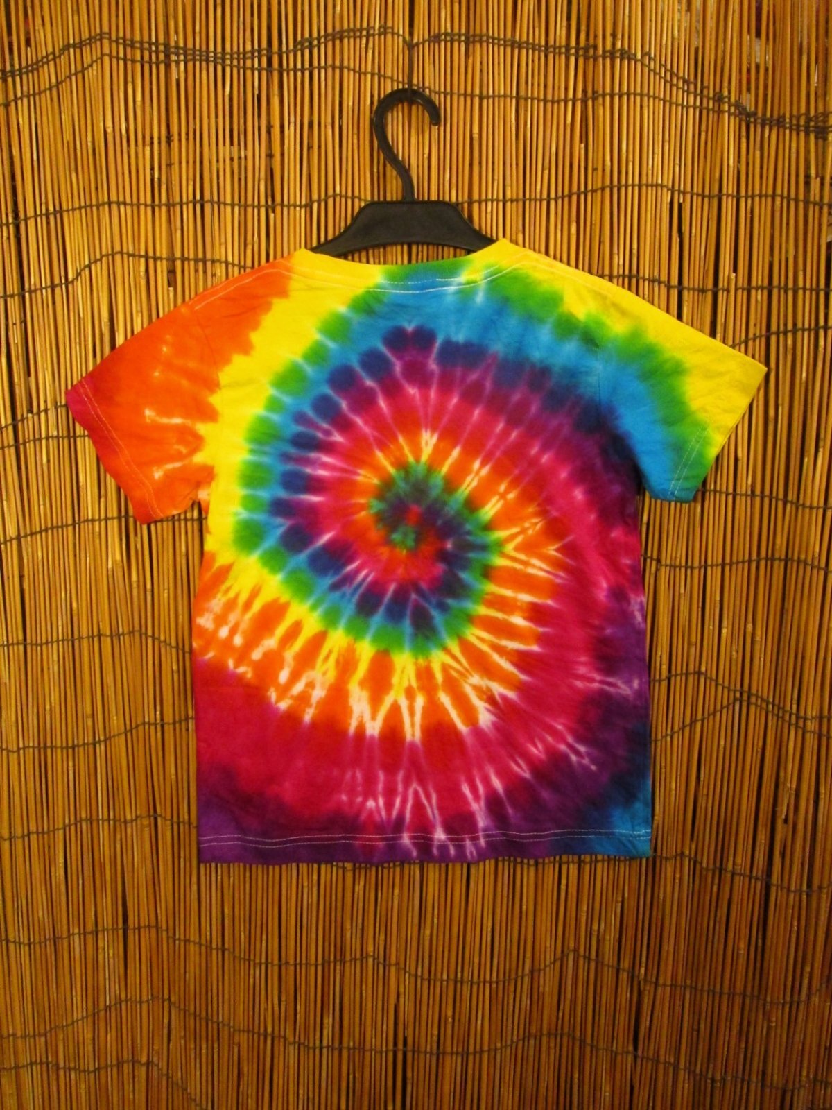 画像2: 【１３０ｃｍ】キッズサイズ＊タイダイ染め＊コットン素材＊半袖＊Ｔシャツ