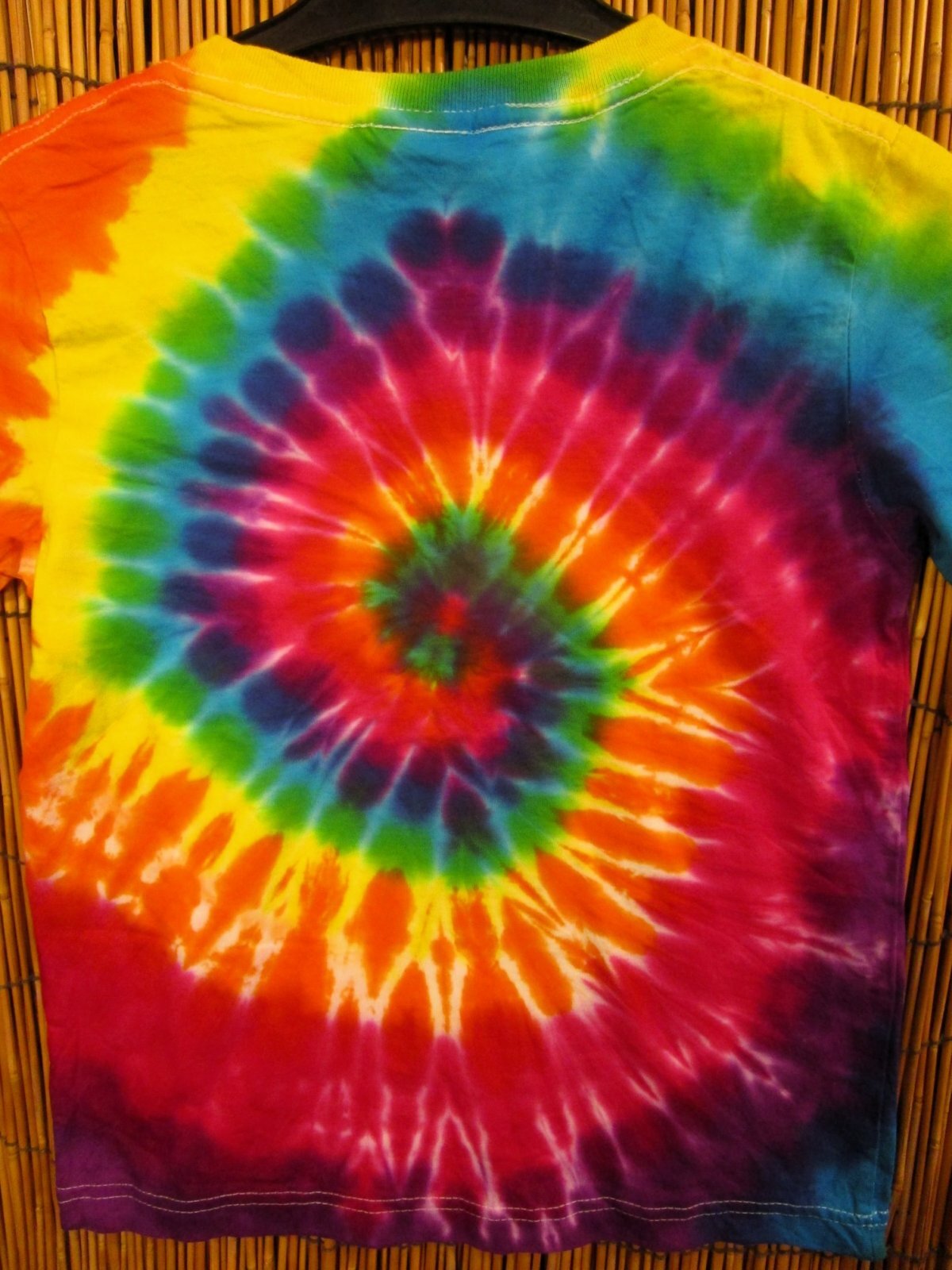 画像: 【１３０ｃｍ】キッズサイズ＊タイダイ染め＊コットン素材＊半袖＊Ｔシャツ