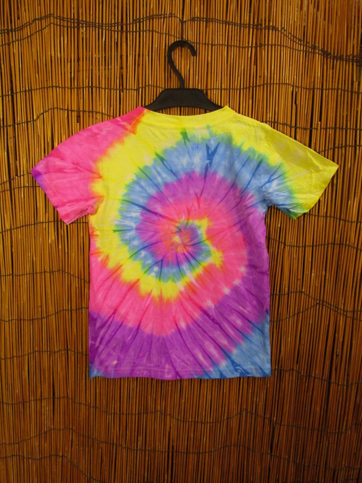 画像2: 【１３０ｃｍ】キッズサイズ＊タイダイ染め＊コットン素材＊半袖＊Ｔシャツ