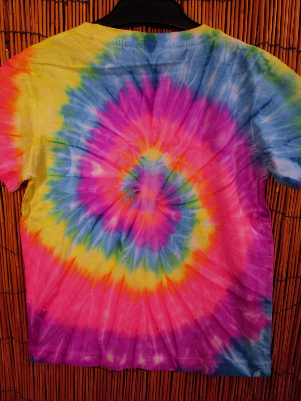 画像: 【１３０ｃｍ】キッズサイズ＊タイダイ染め＊コットン素材＊半袖＊Ｔシャツ