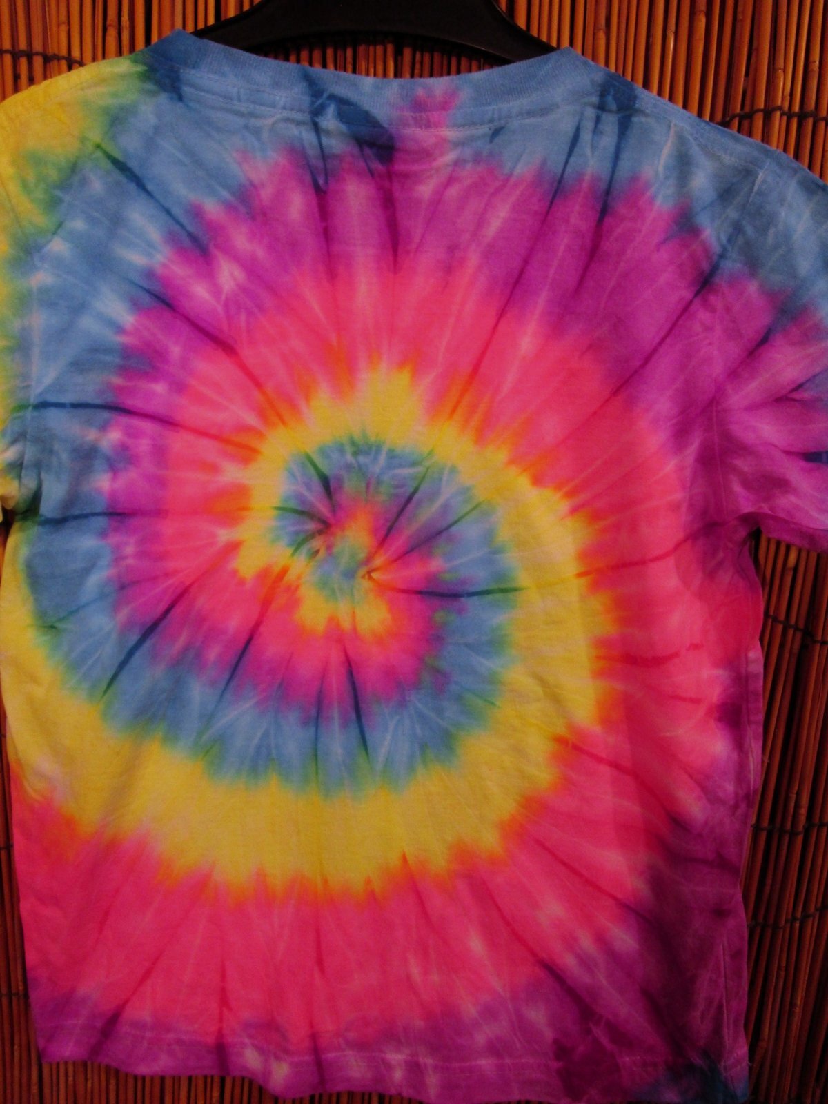 画像: 【１３０ｃｍ】キッズサイズ＊タイダイ染め＊コットン素材＊半袖＊Ｔシャツ