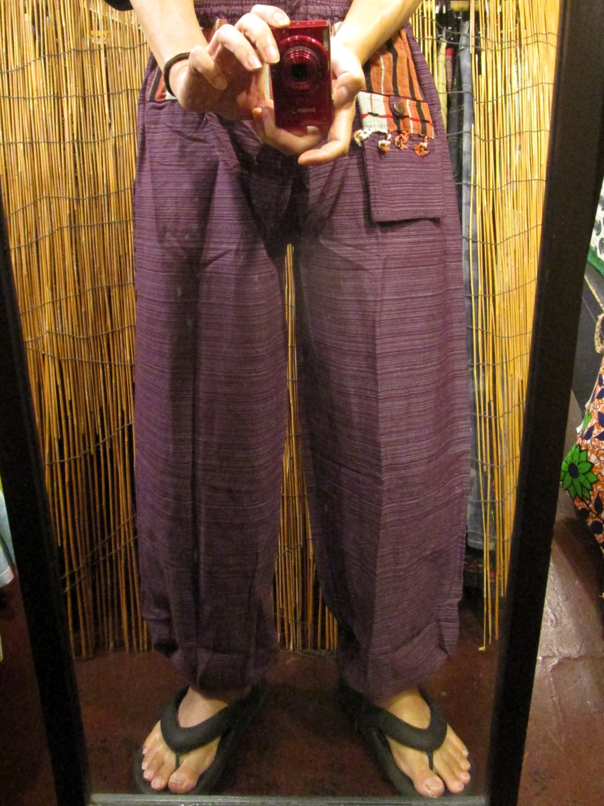 画像: ナガ族＊コットン素材＊ふんわり＊アラジンパンツ