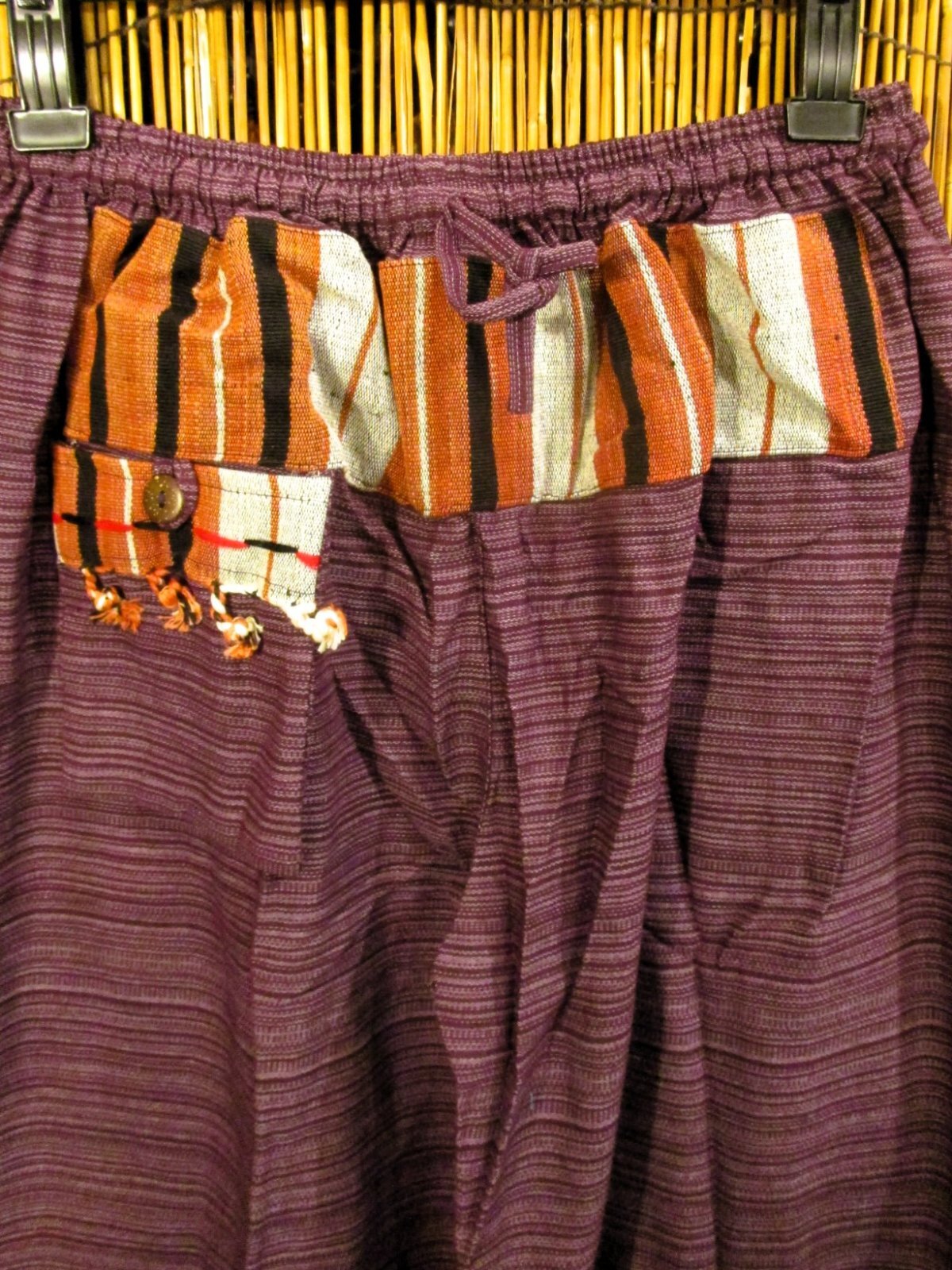 画像2: ナガ族＊コットン素材＊ふんわり＊アラジンパンツ