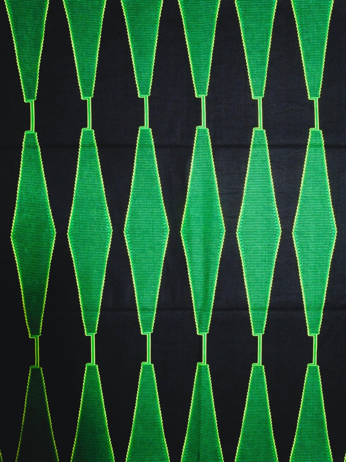 画像1: アフリカンプリント生地 パーニュ