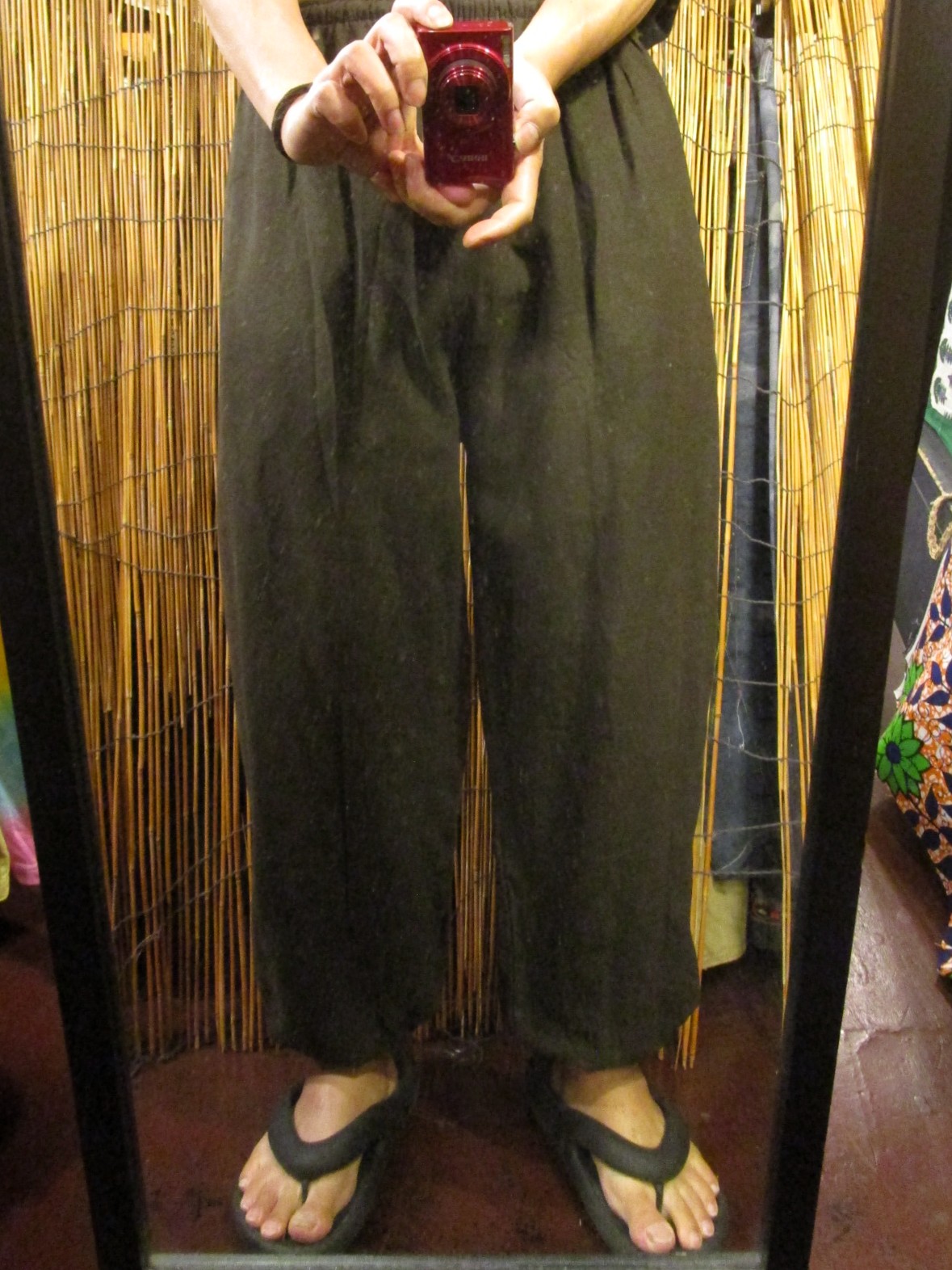 画像: 無地＊コットン素材＊シンプル＊ふんわり＊アラジンパンツ